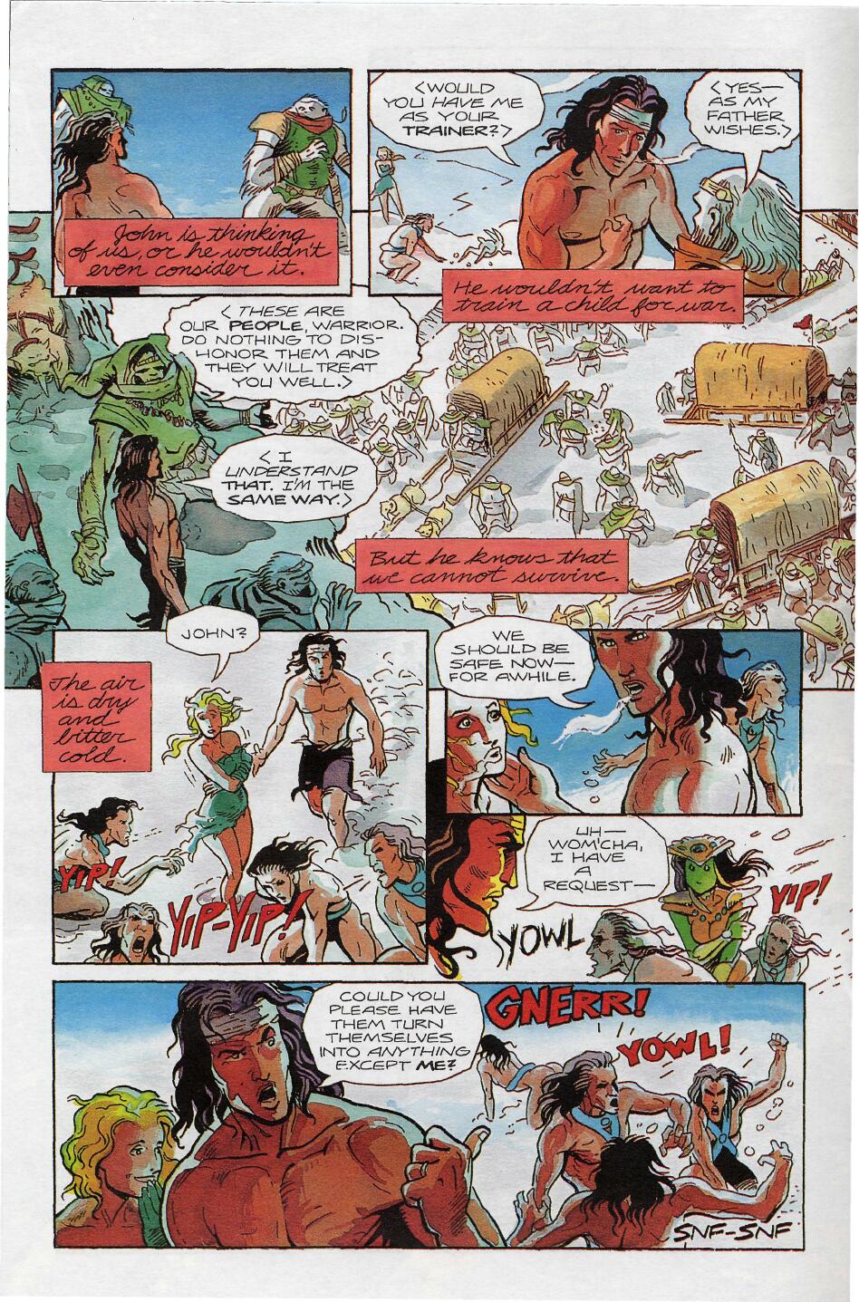 Read online Tarzan the Warrior comic -  Issue #3 - 10