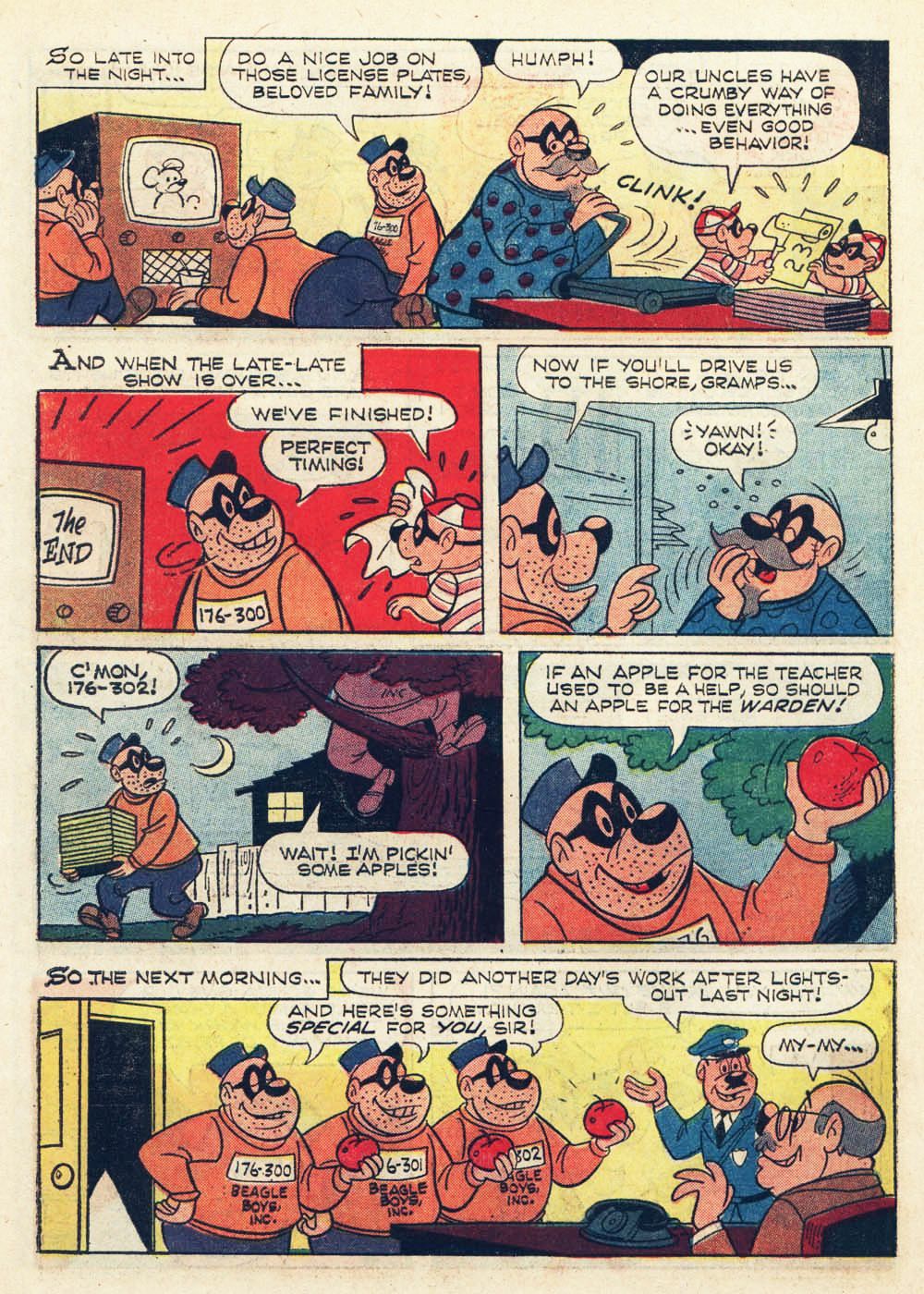 Read online Walt Disney THE BEAGLE BOYS comic -  Issue #6 - 10