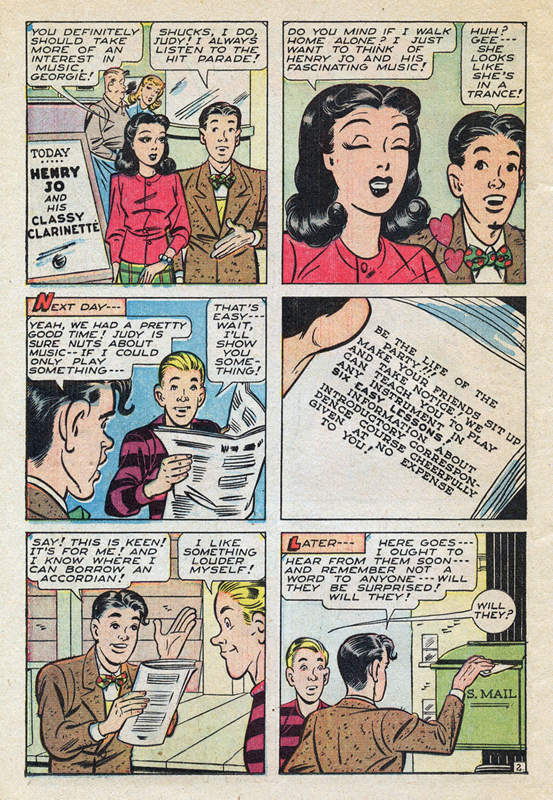 Read online Georgie Comics (1945) comic -  Issue #4 - 36