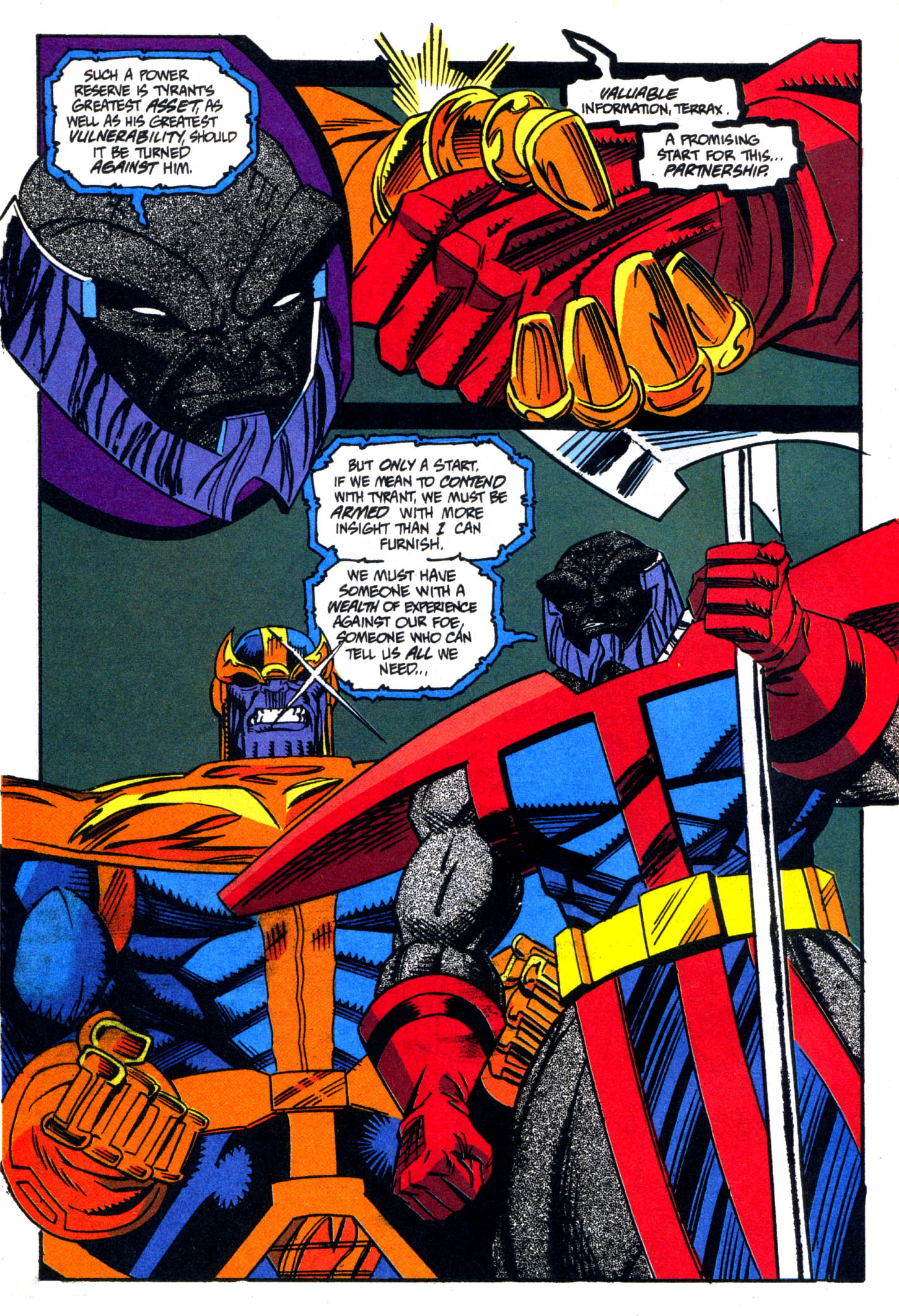 Read online Cosmic Powers comic -  Issue #2 - 36