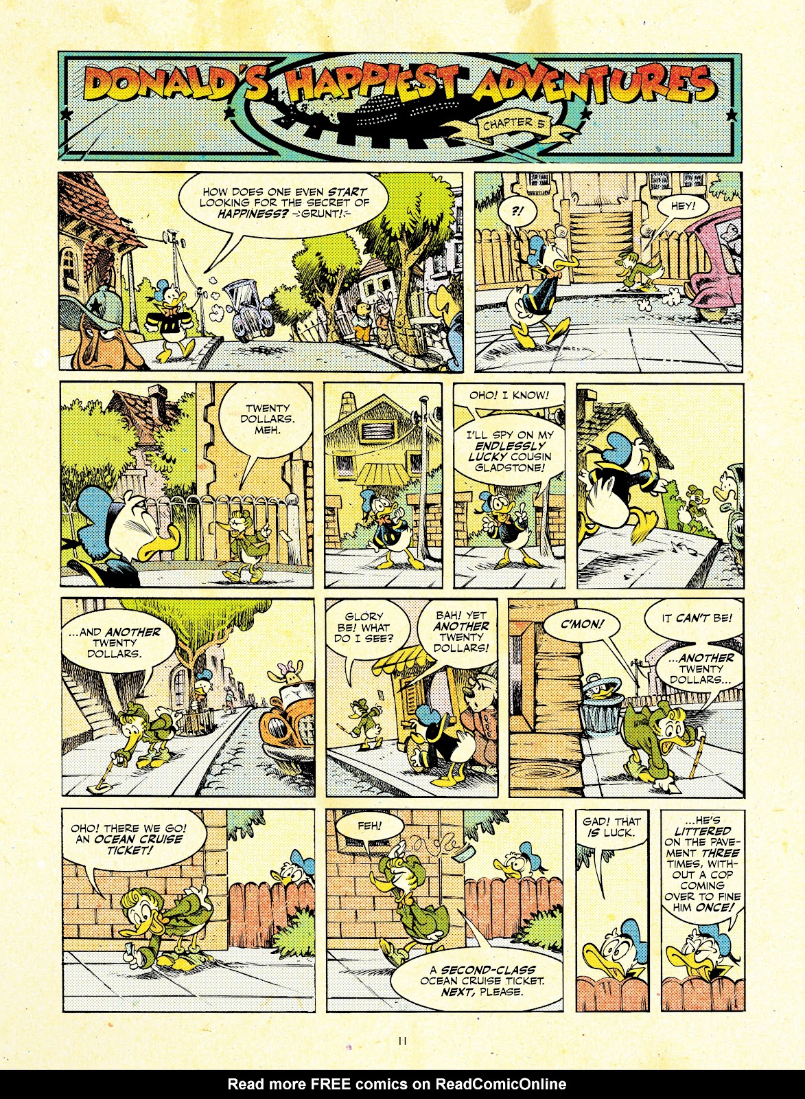 Walt Disney's Donald Duck: Donald's Happiest Adventures issue Full - Page 11