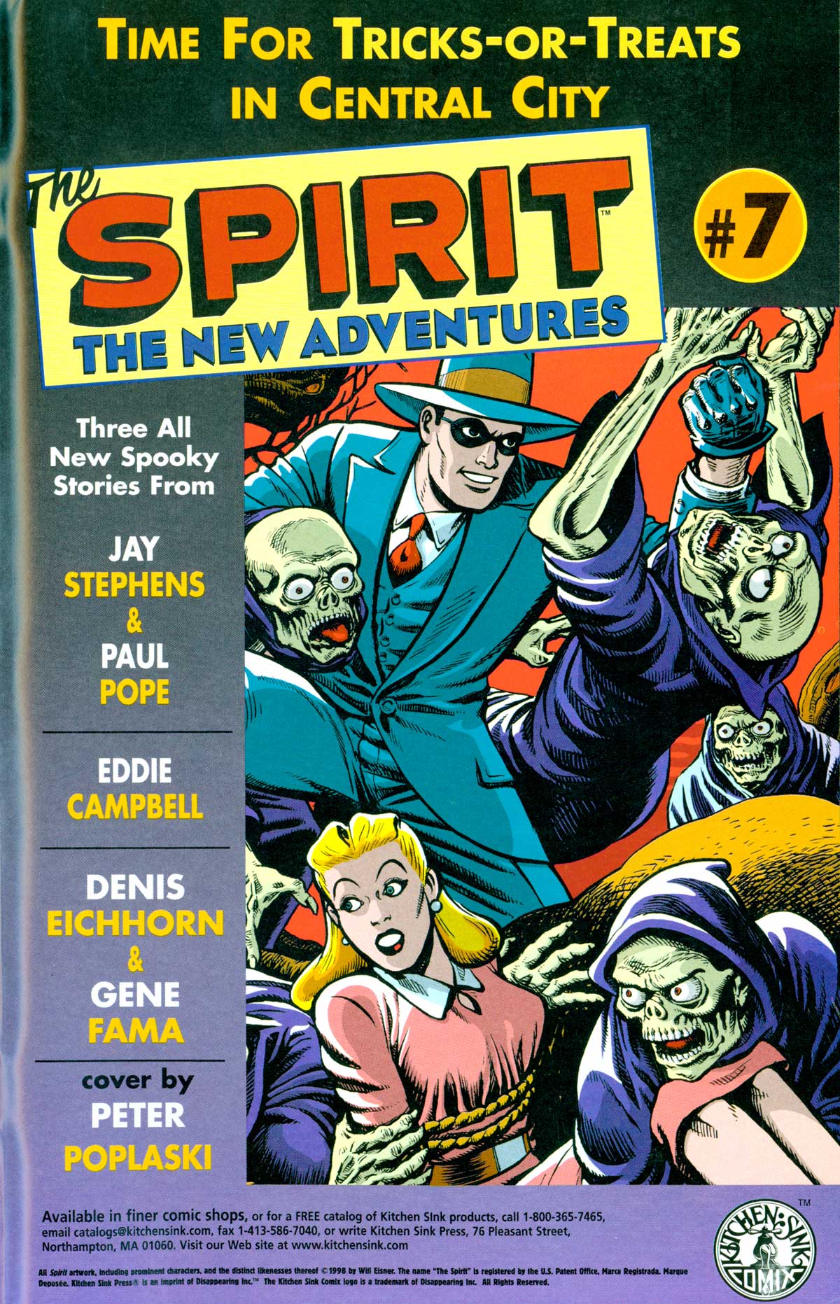 Read online The Spirit: The New Adventures comic -  Issue #6 - 35