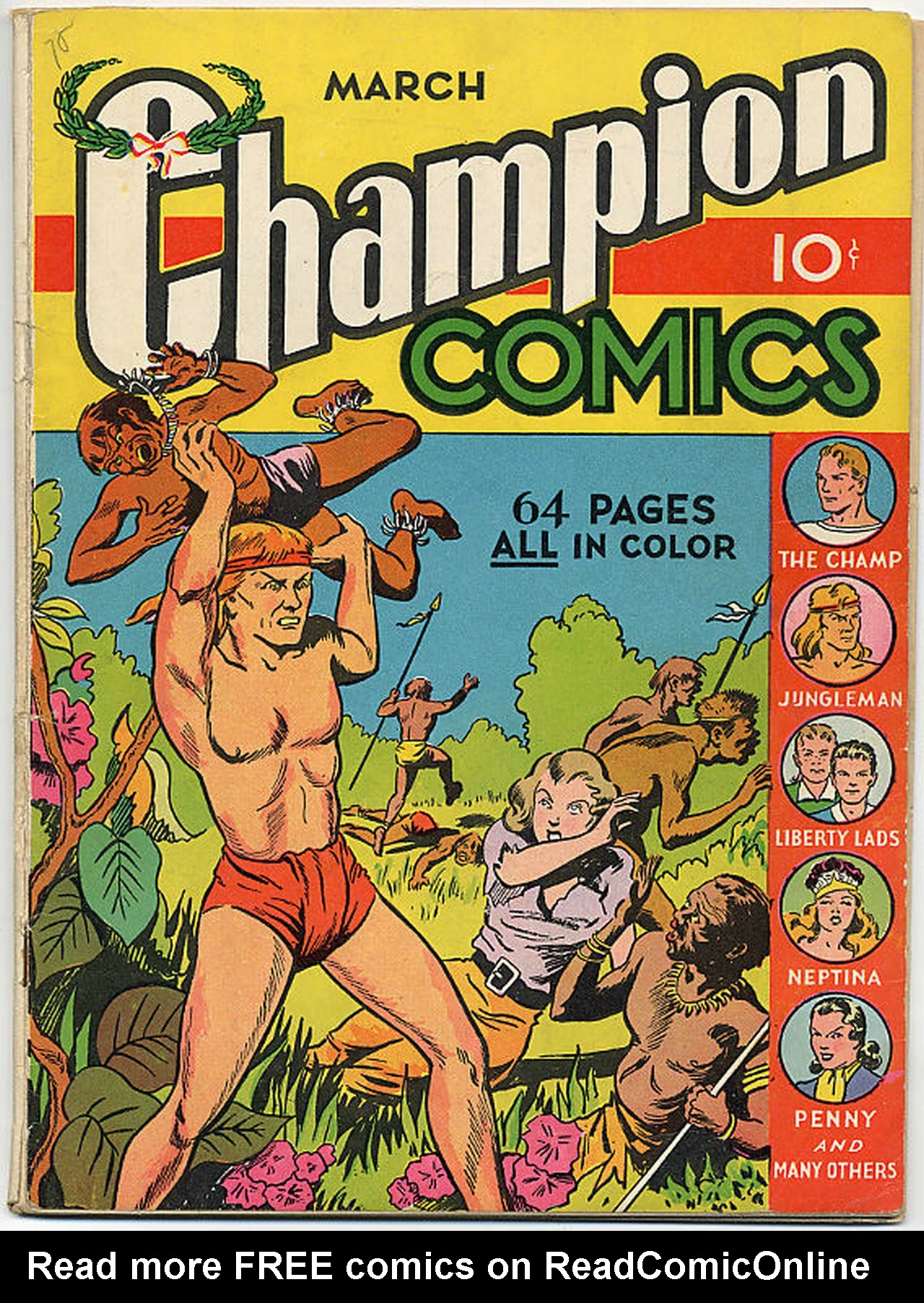 Read online Champion Comics comic -  Issue #5 - 1