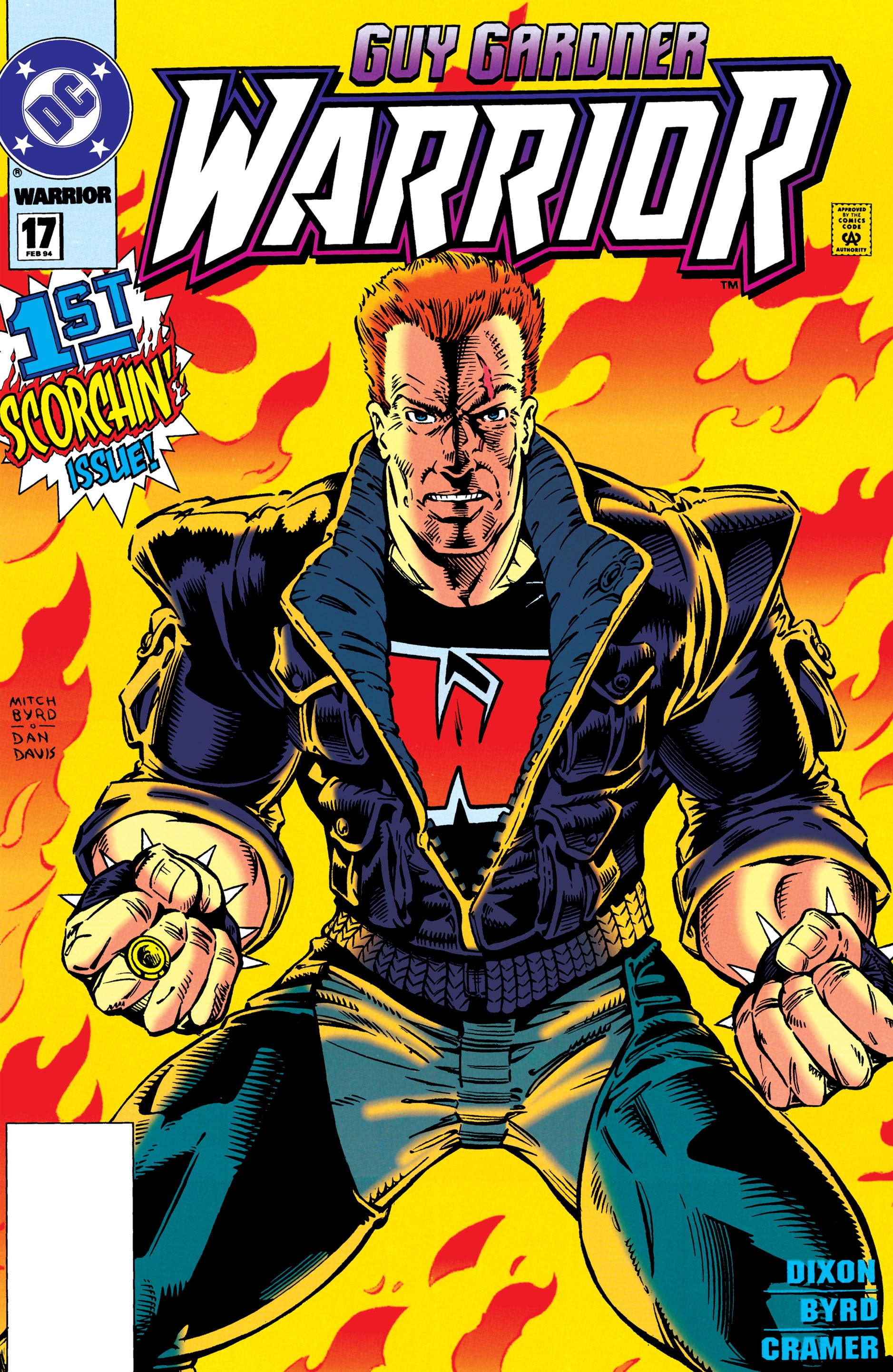 Read online Guy Gardner: Warrior comic -  Issue #17 - 1