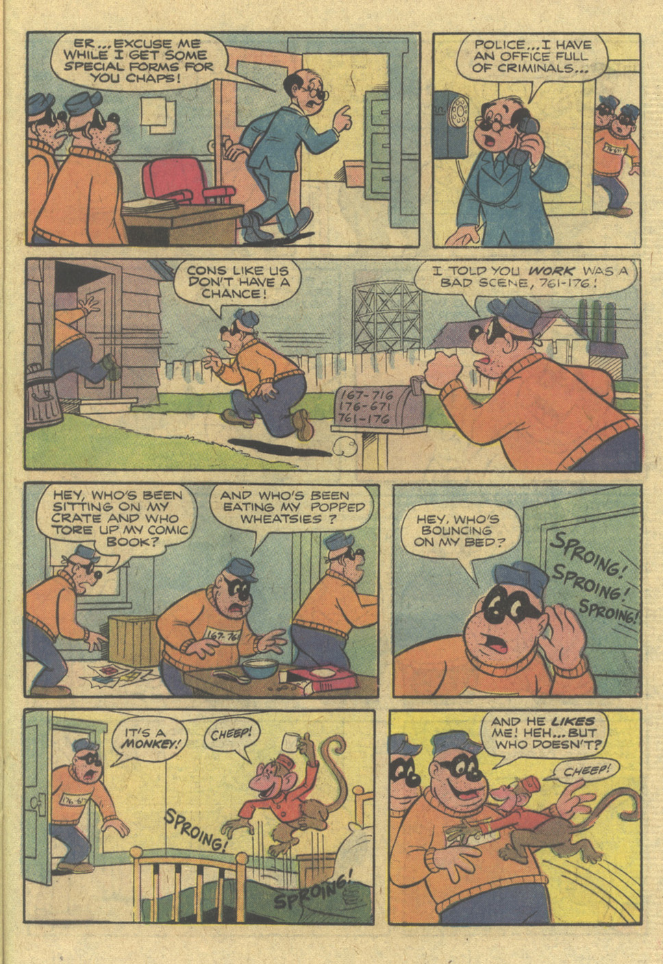 Read online Walt Disney THE BEAGLE BOYS comic -  Issue #36 - 21