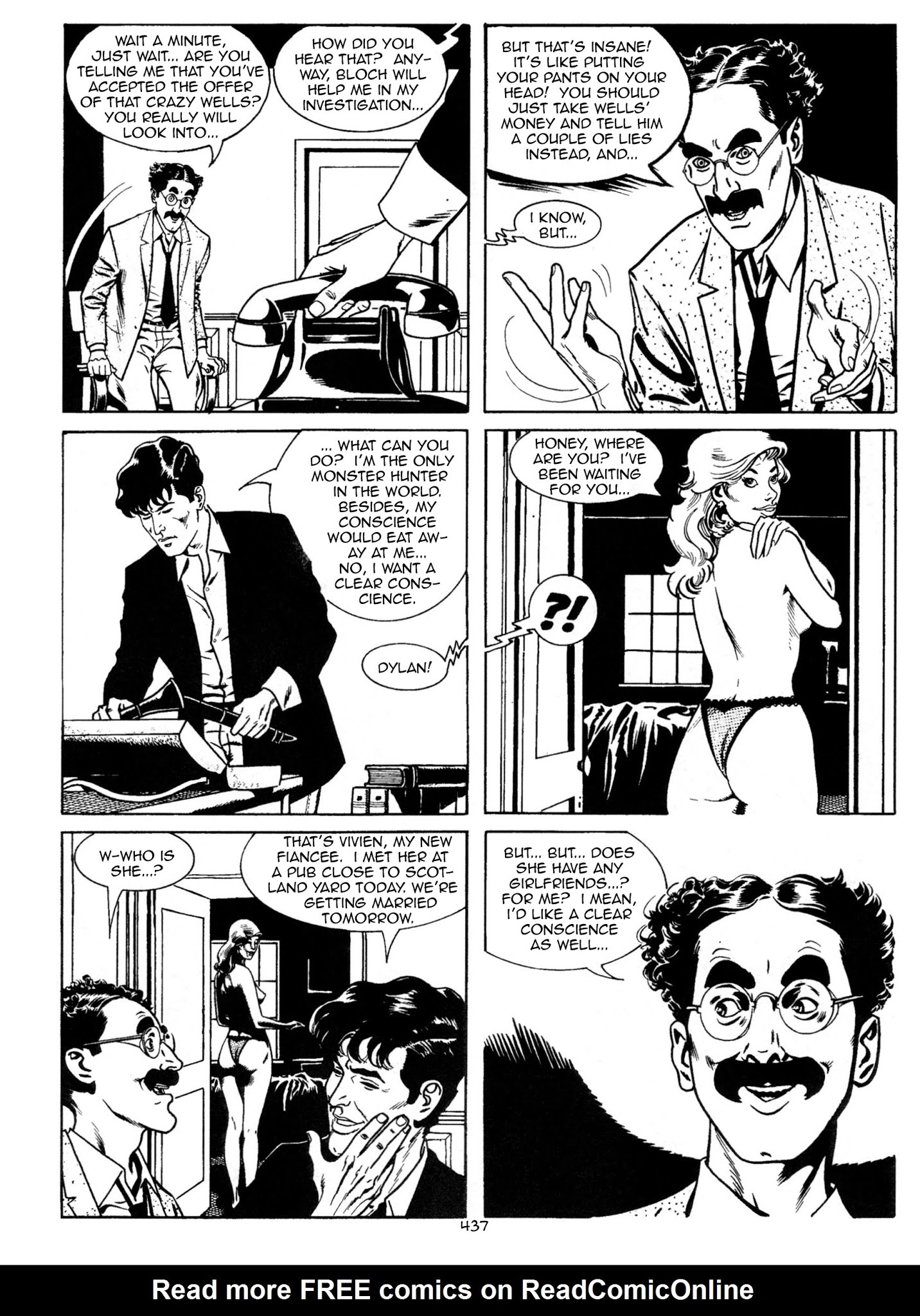 Read online Dylan Dog (1986) comic -  Issue #5 - 35