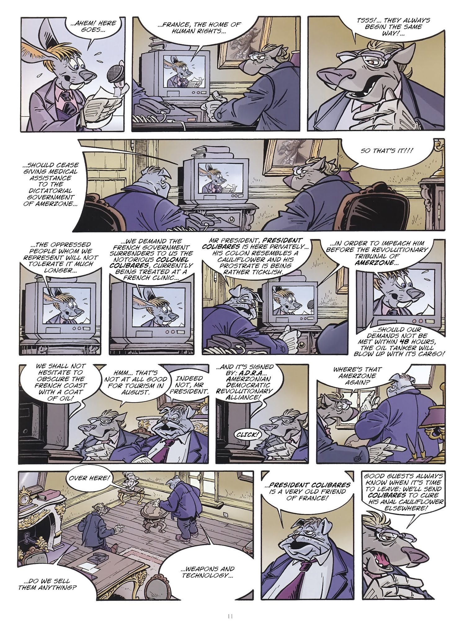 Read online Une enquête de l'inspecteur Canardo comic -  Issue #14 - 12