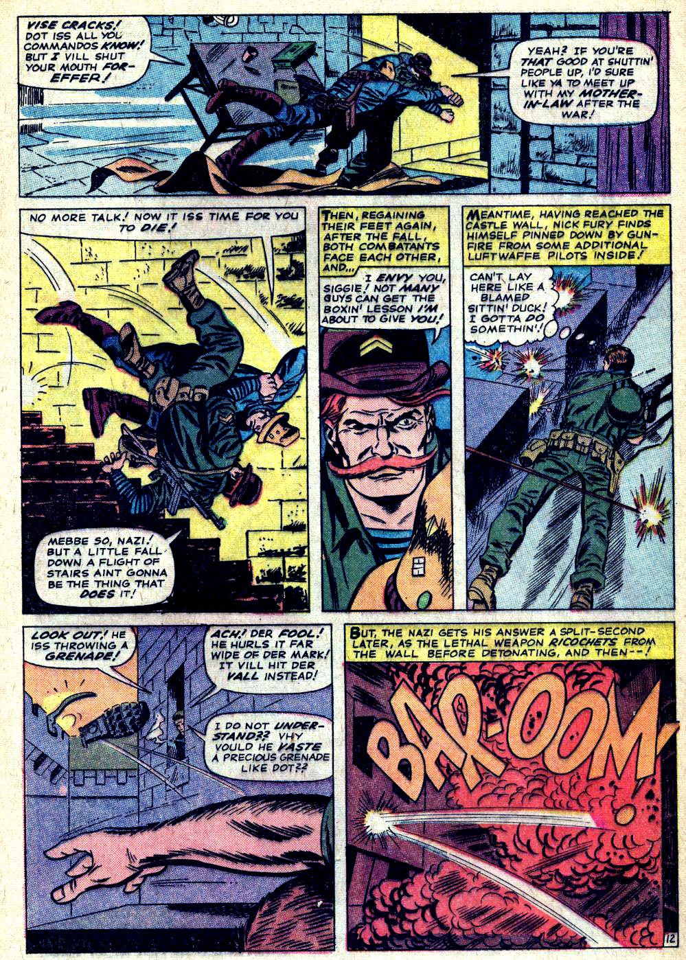 Read online Sgt. Fury comic -  Issue #20 - 17