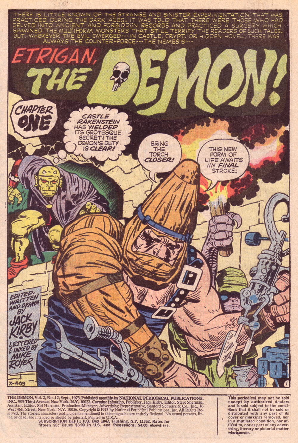 Read online The Demon (1972) comic -  Issue #12 - 3