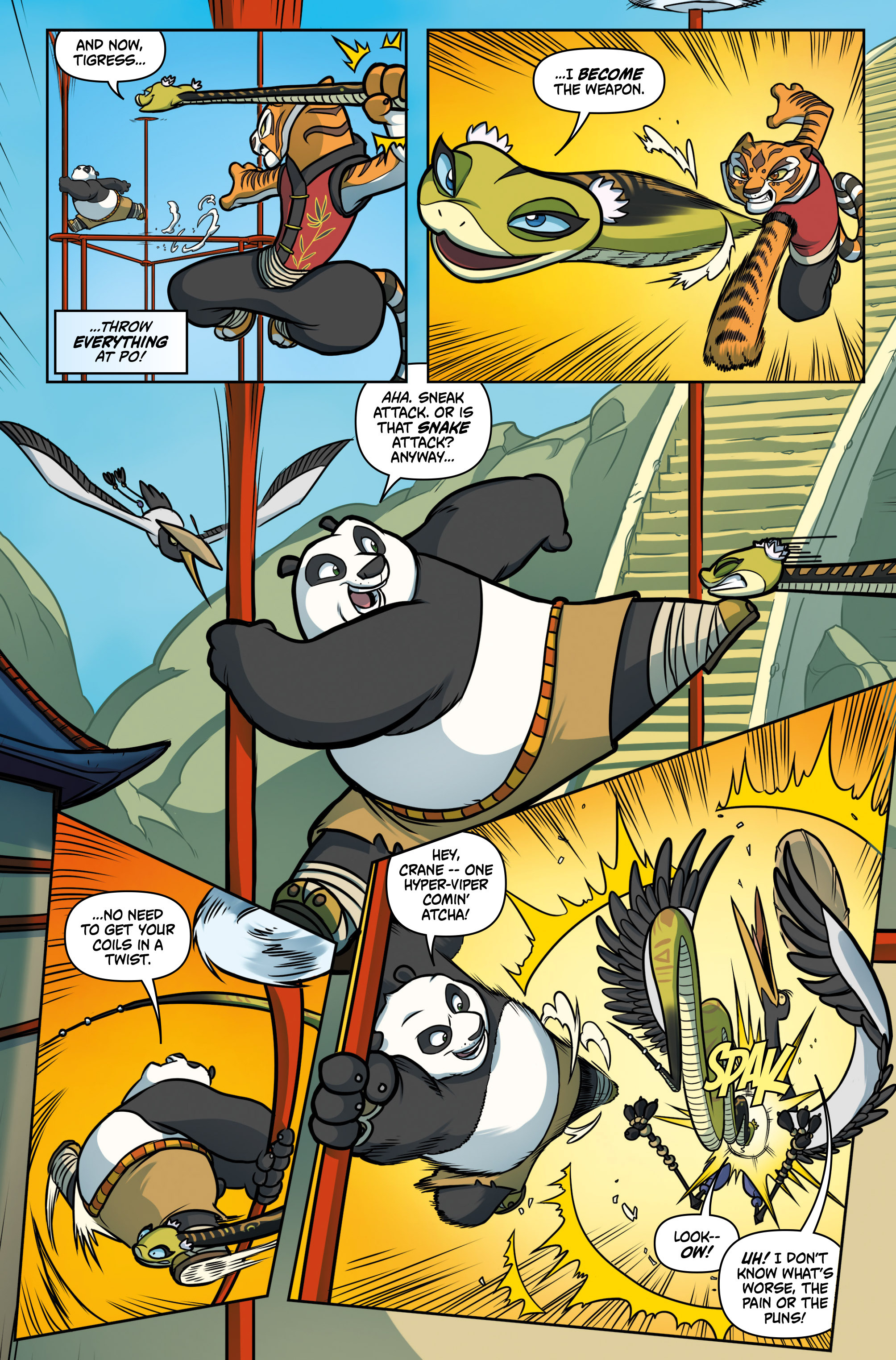 Read online DreamWorks Kung Fu Panda comic -  Issue #3 - 7