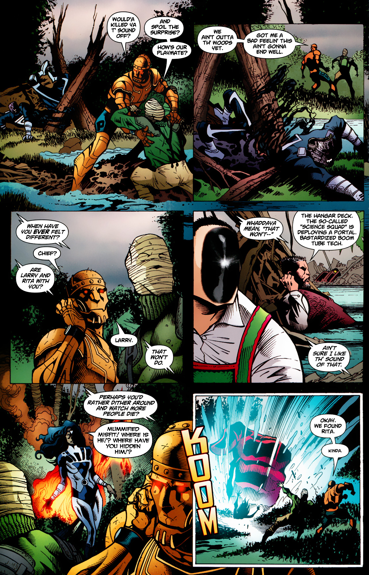 Read online Doom Patrol (2009) comic -  Issue #5 - 19