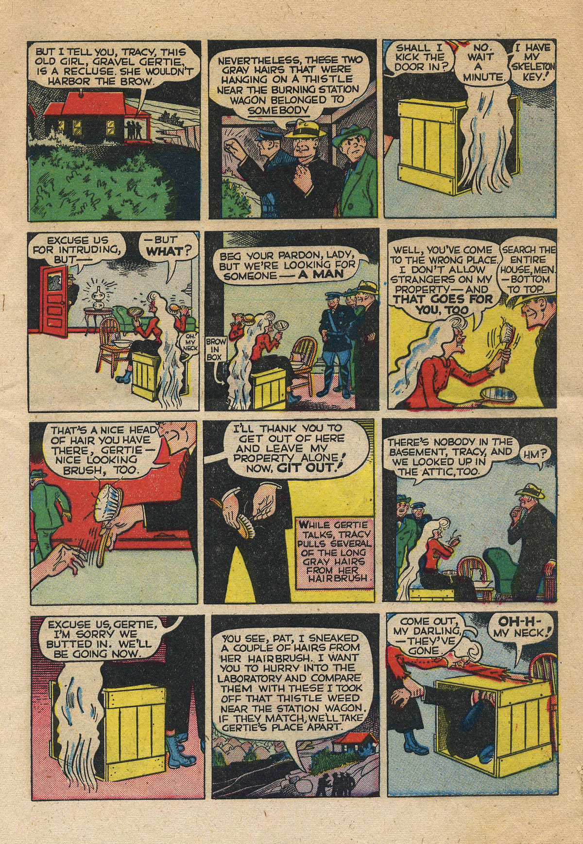 Read online Dick Tracy comic -  Issue #30 - 9