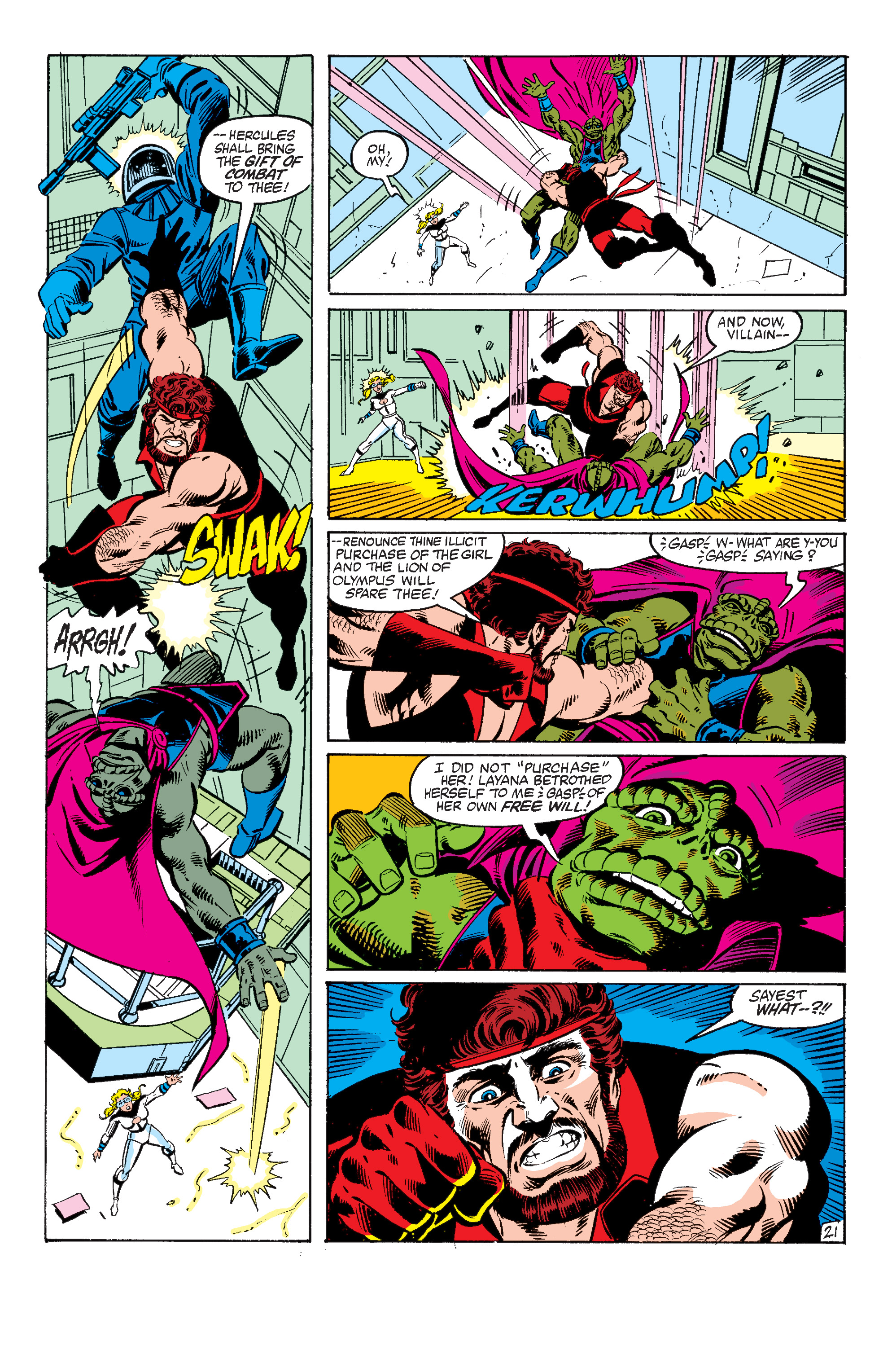 Read online Hercules (1982) comic -  Issue #2 - 21