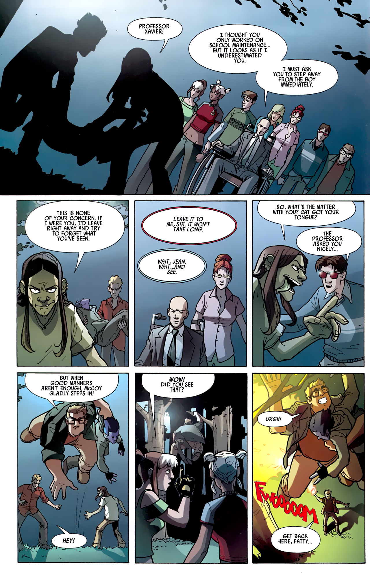 Read online X-Campus comic -  Issue #2 - 22