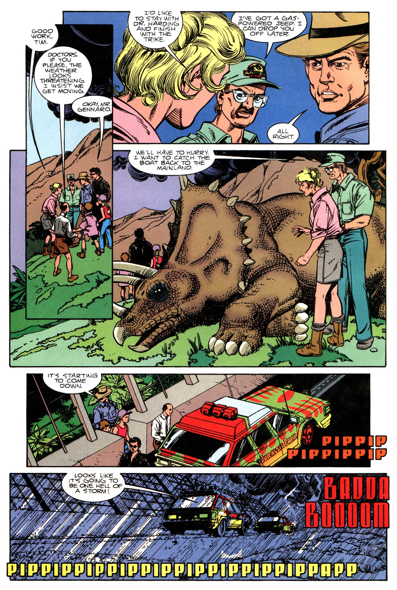 Read online Jurassic Park (1993) comic -  Issue #3 - 8