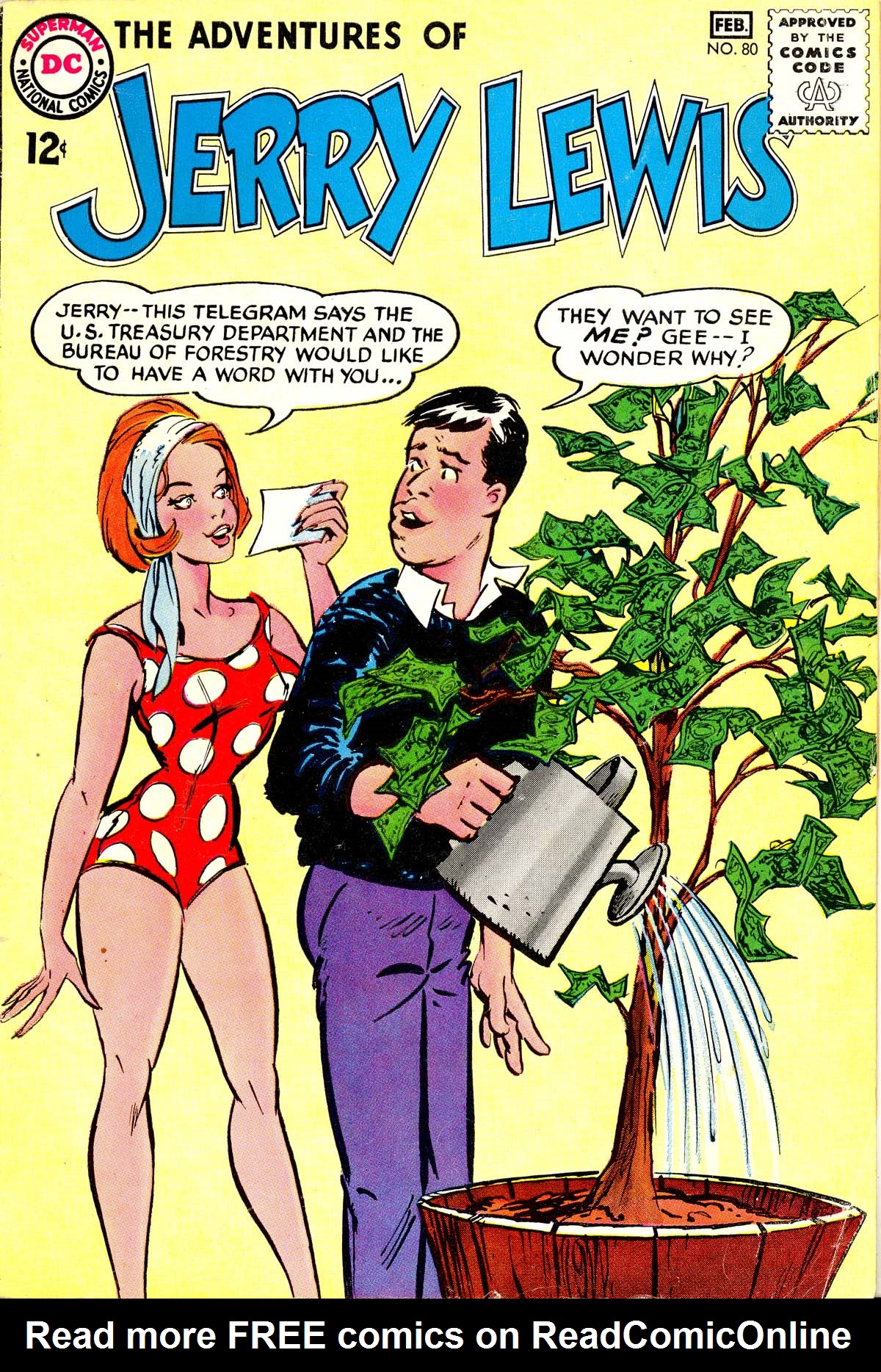 Read online The Adventures of Jerry Lewis comic -  Issue #80 - 1