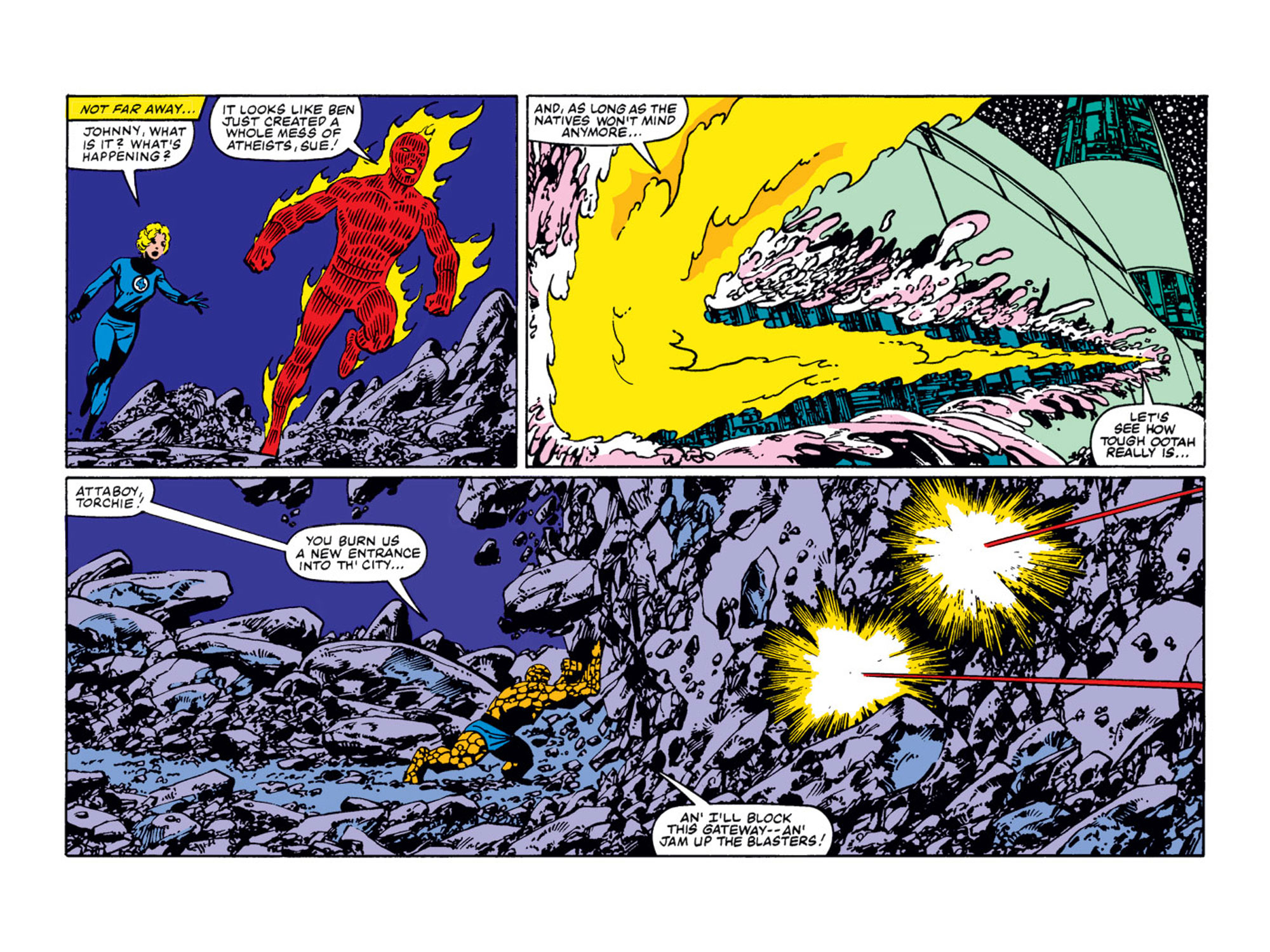 Read online Fantastic Four (1961) comic -  Issue #252 - 19