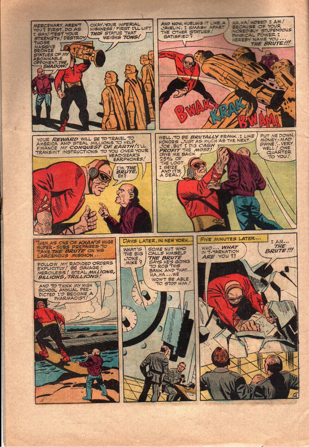 Read online The Shadow (1964) comic -  Issue #7 - 6