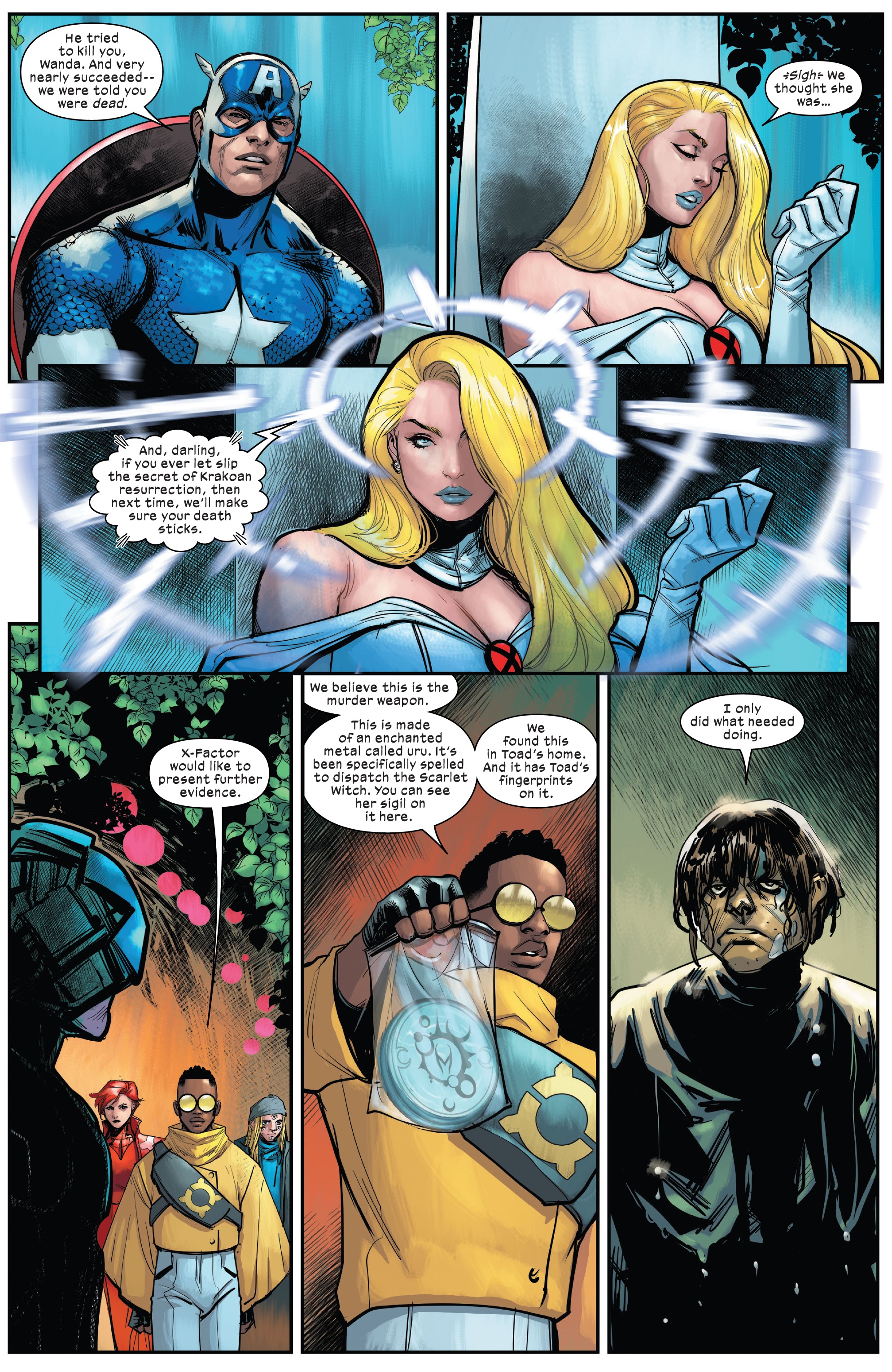 Read online X-Men: The Trial Of Magneto comic -  Issue #5 - 6