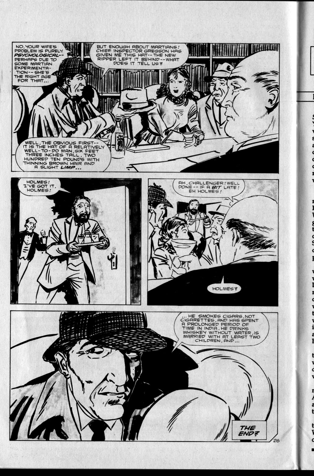 Read online Sherlock Holmes in the Case of the Missing Martian comic -  Issue #4 - 28