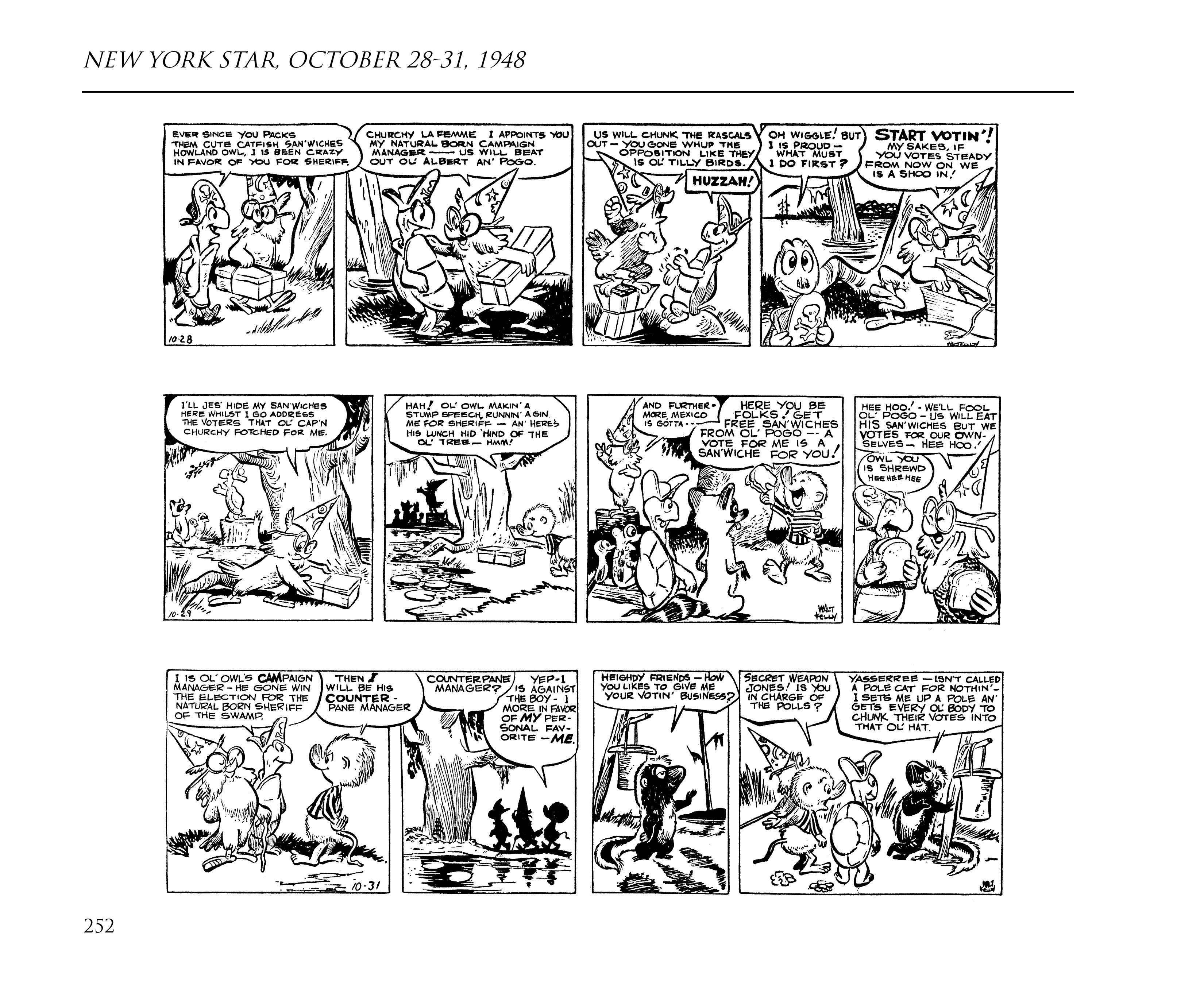 Read online Pogo by Walt Kelly: The Complete Syndicated Comic Strips comic -  Issue # TPB 1 (Part 3) - 70