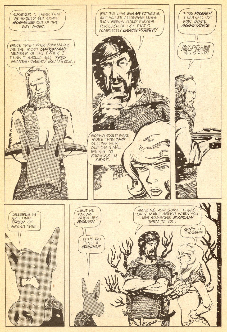 Read online Cerebus comic -  Issue #10 - 18