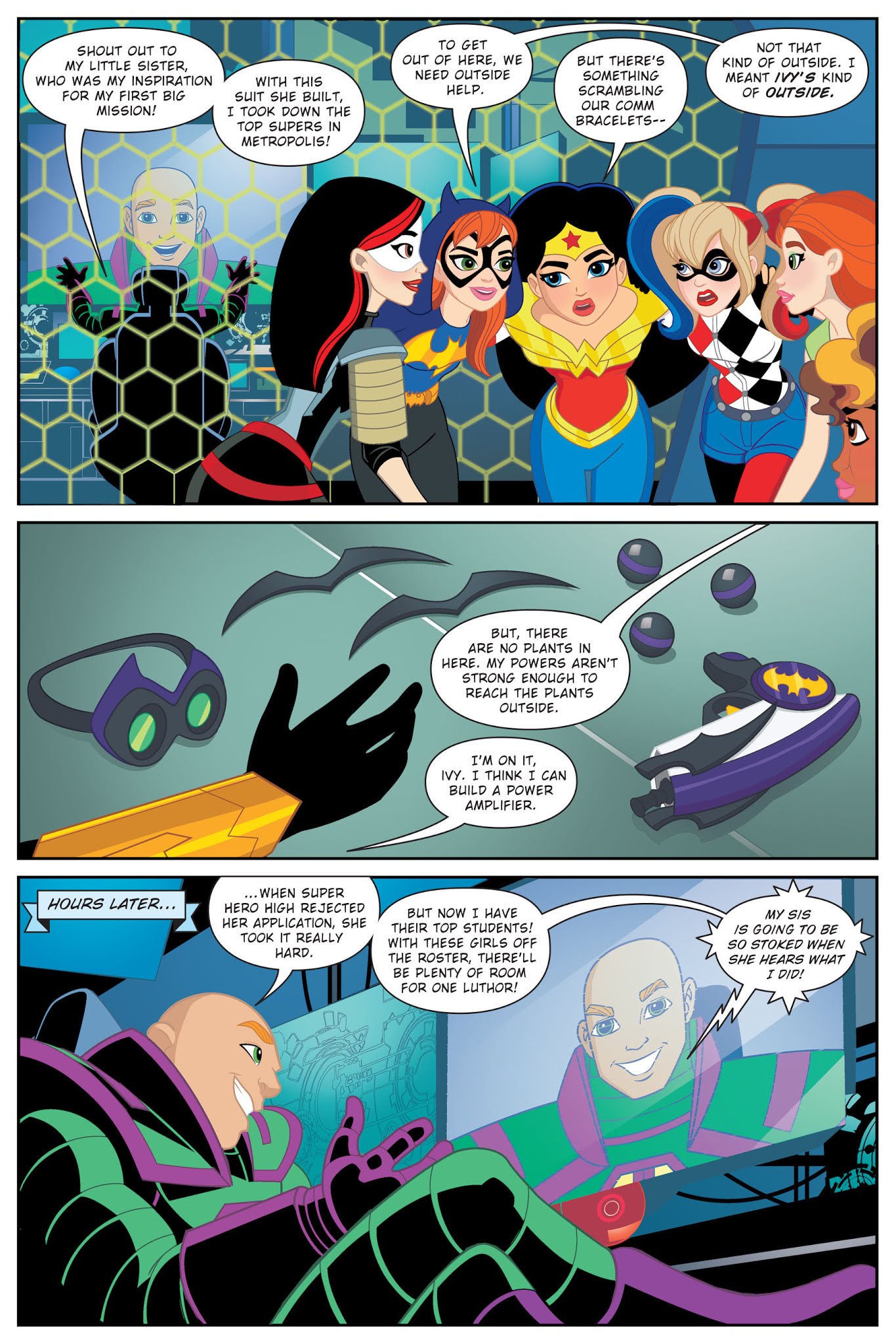 Read online DC Super Hero Girls: Finals Crisis comic -  Issue # TPB - 114