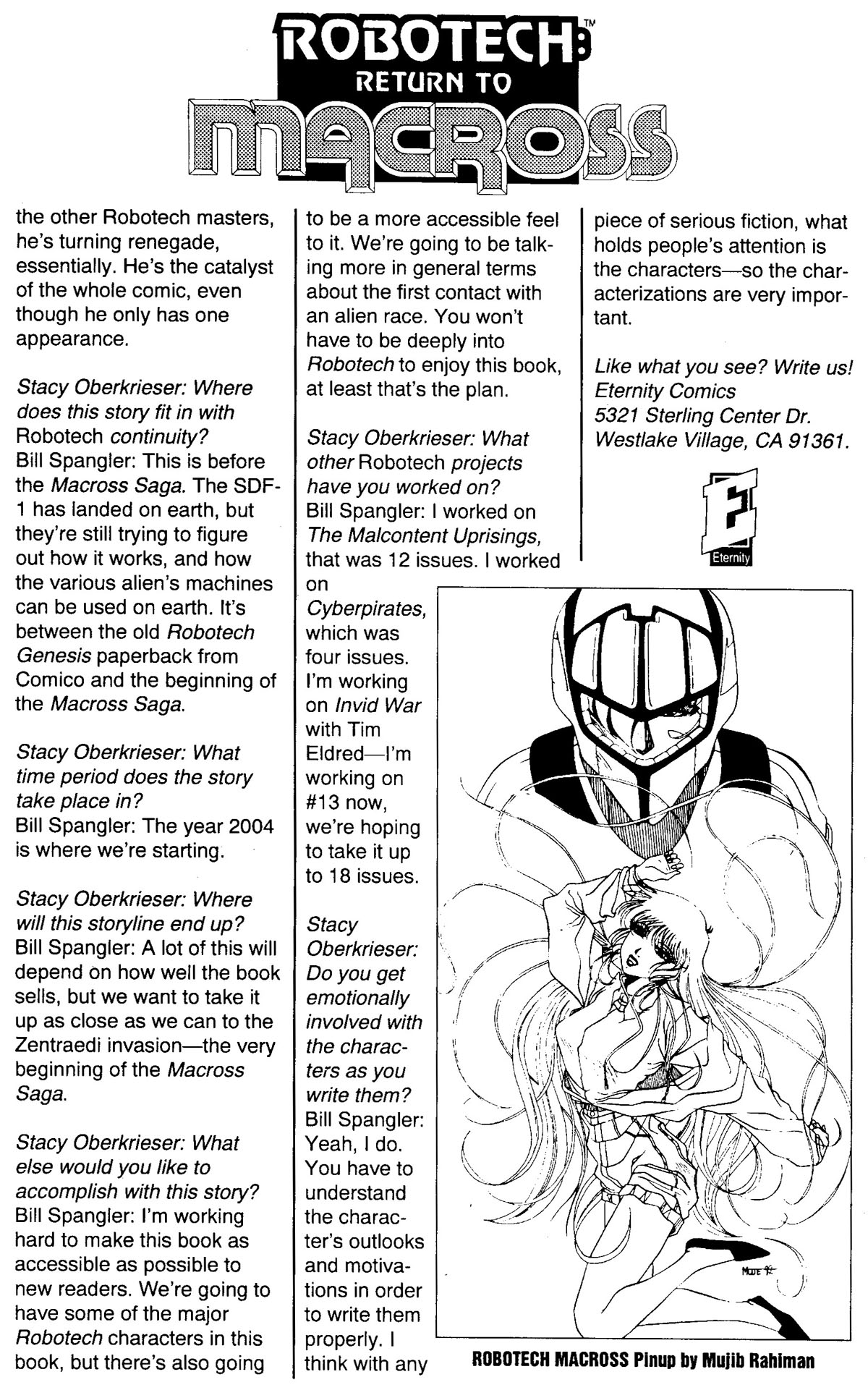 Read online Robotech: Return to Macross comic -  Issue #2 - 32