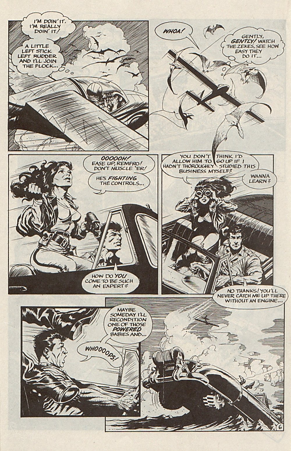 Read online Xenozoic Tales comic -  Issue #6 - 18