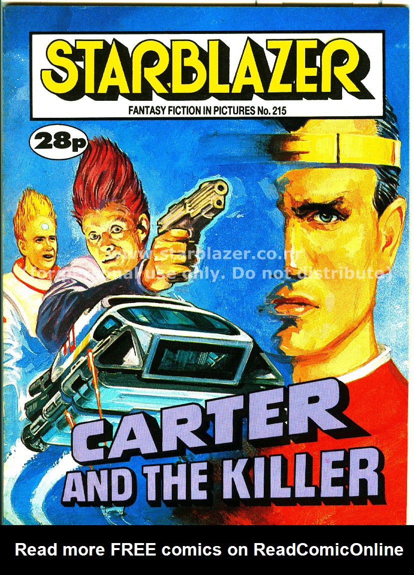 Read online Starblazer comic -  Issue #215 - 1