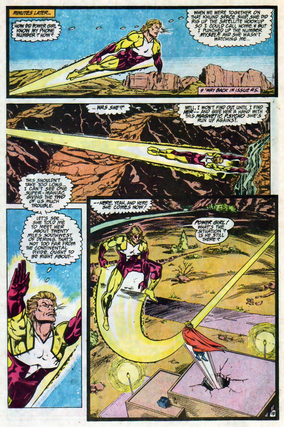 Read online Starman (1988) comic -  Issue #17 - 19