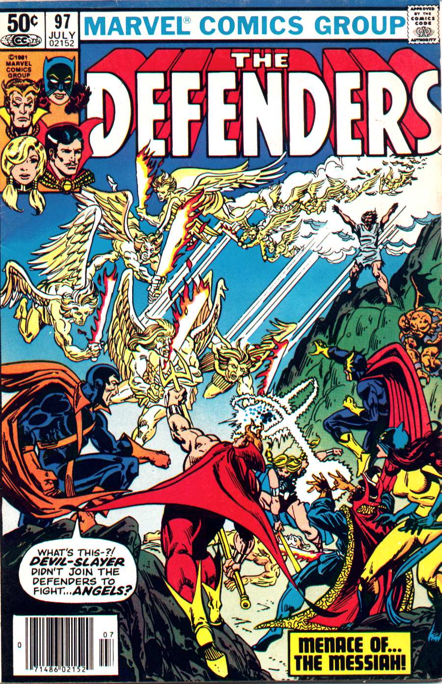 Read online The Defenders (1972) comic -  Issue #97 - 1