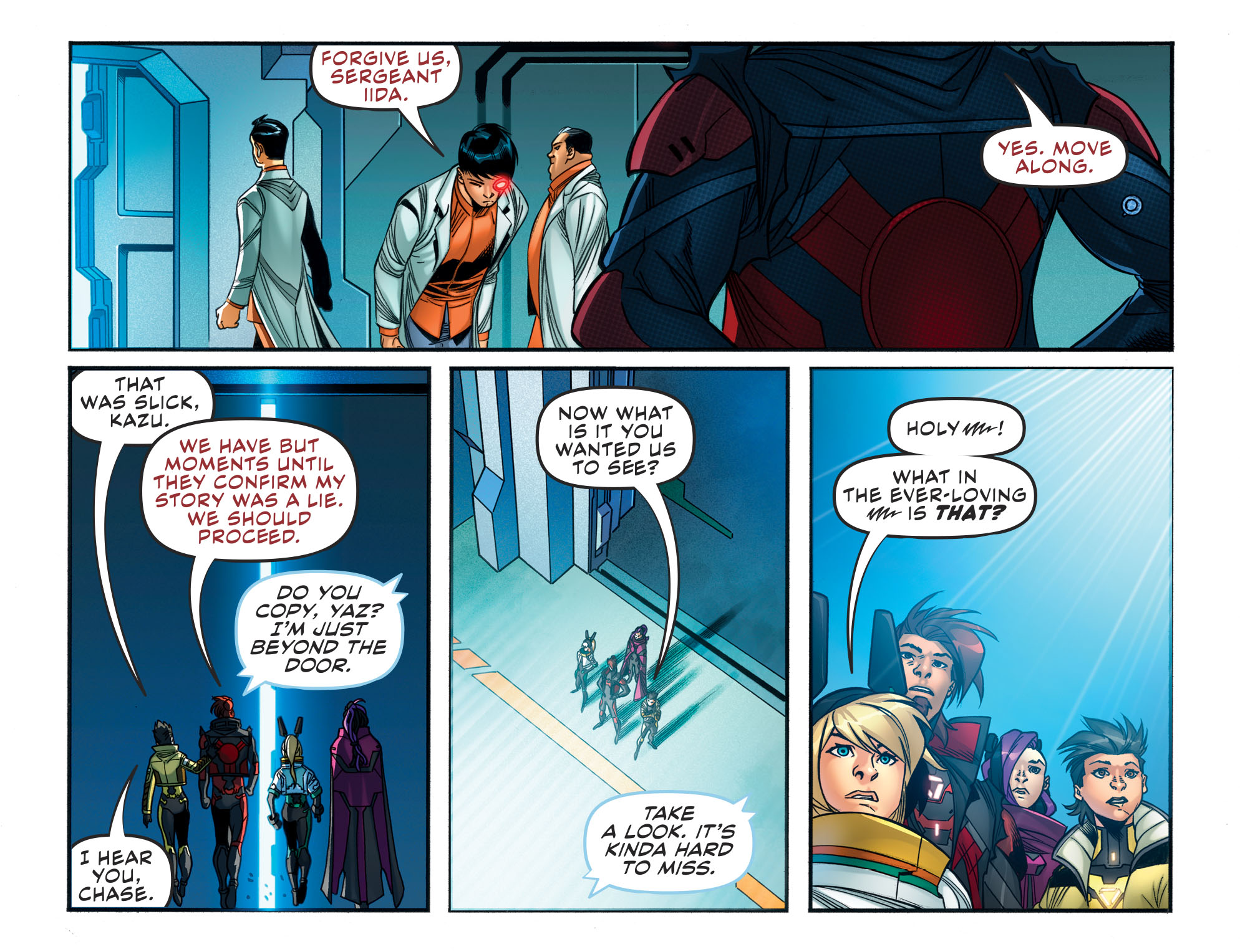 Read online gen:Lock comic -  Issue #4 - 14