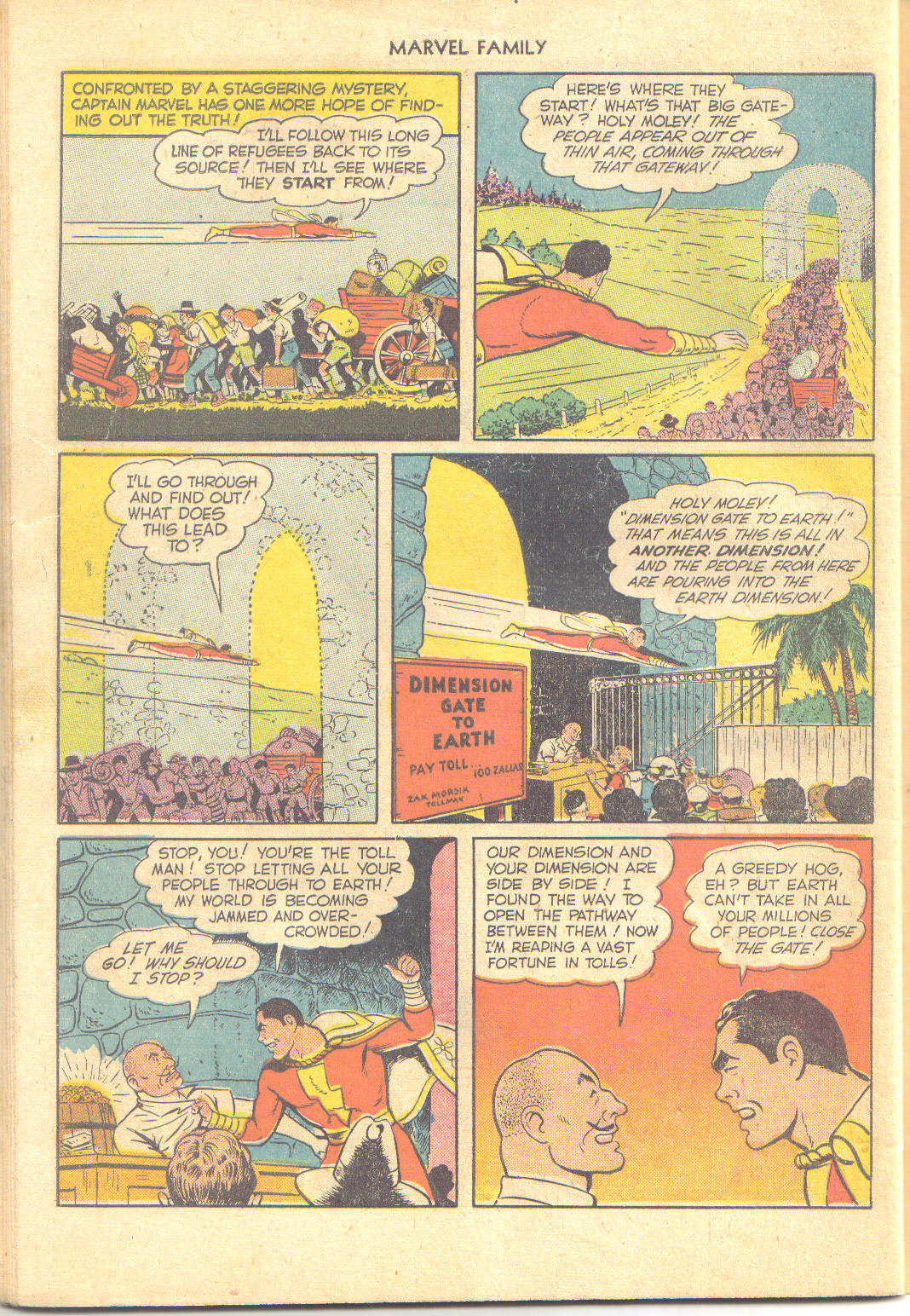 Read online The Marvel Family comic -  Issue #47 - 47