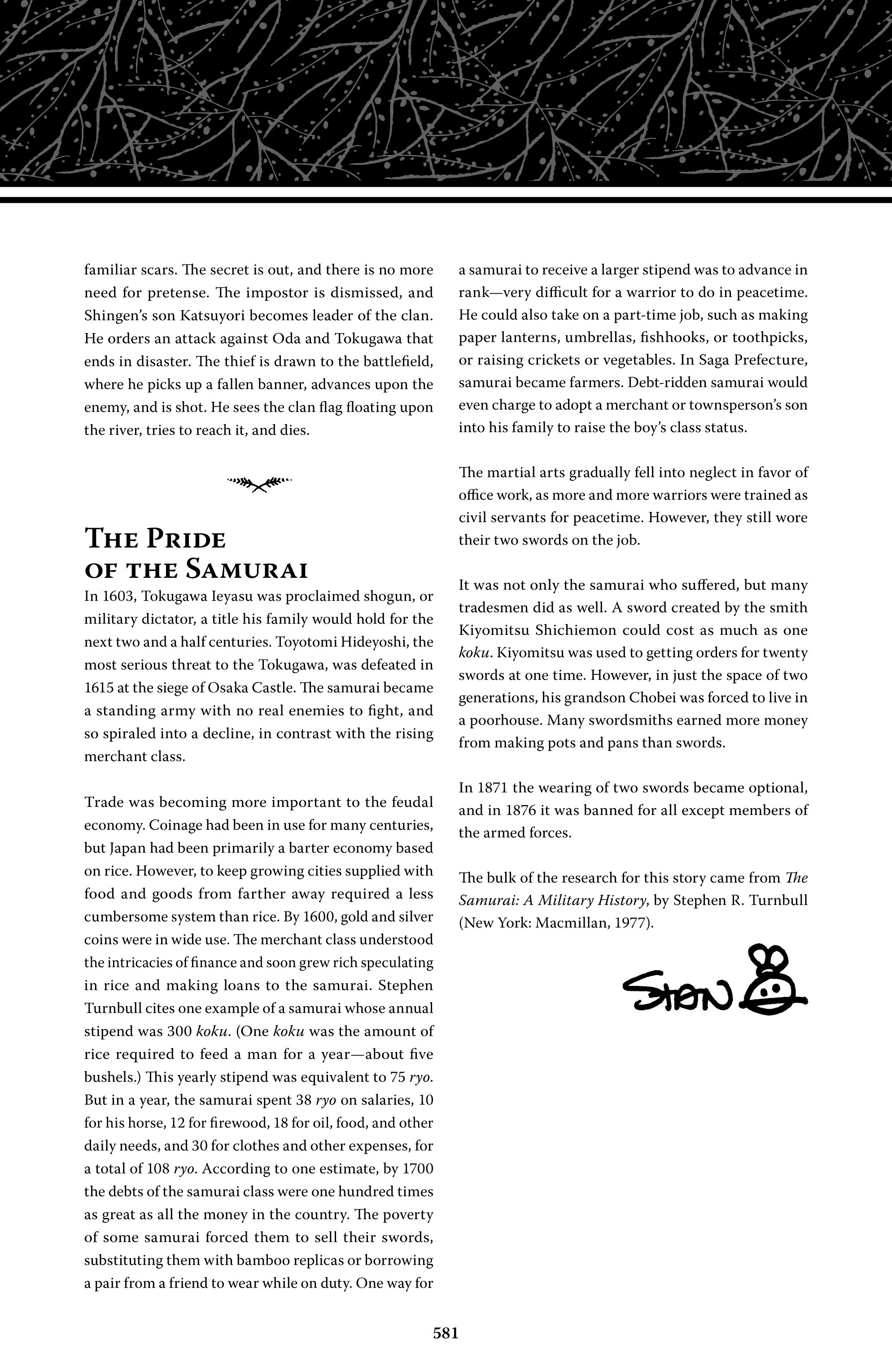 Read online The Usagi Yojimbo Saga comic -  Issue # TPB 4 - 576