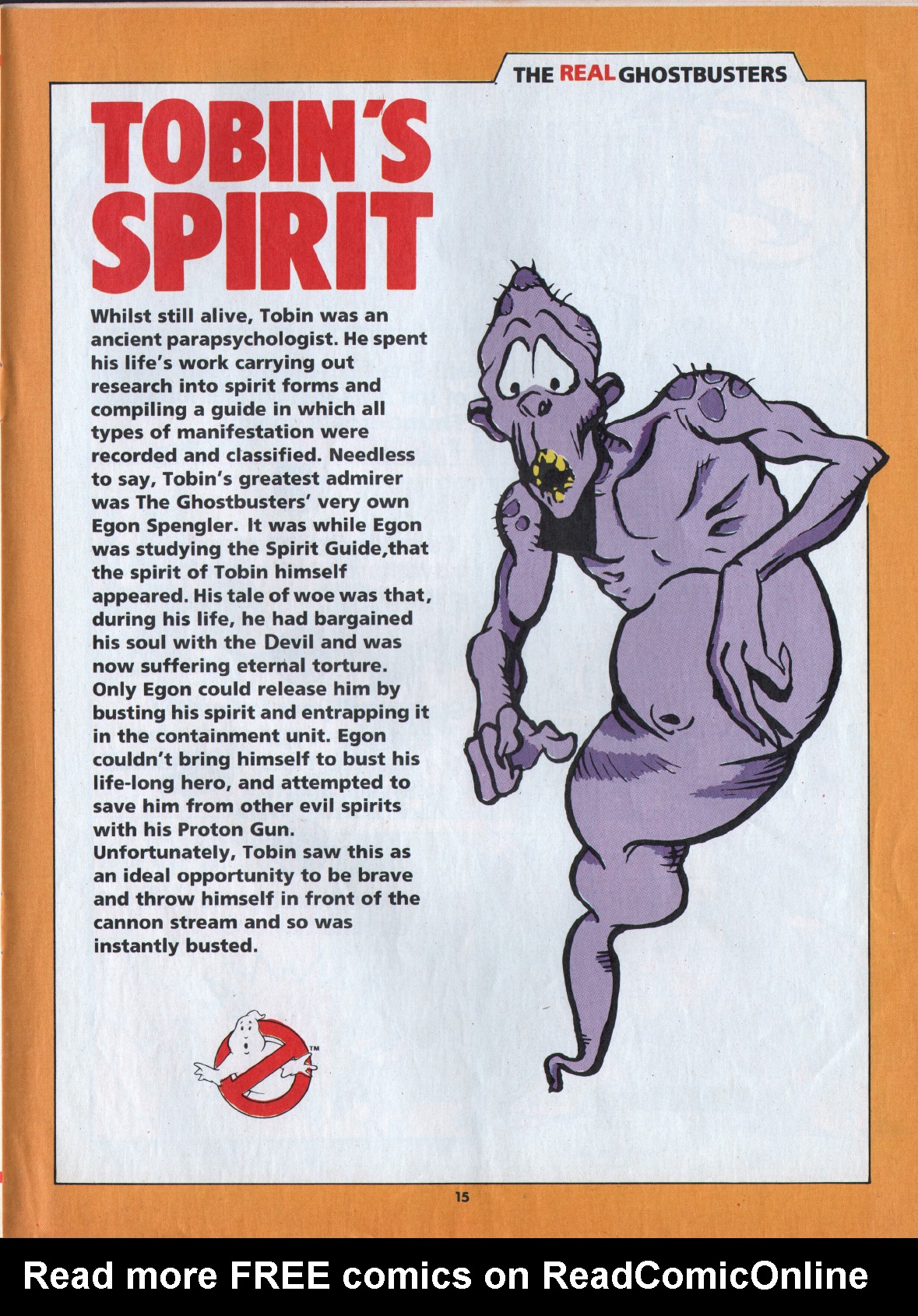 Read online The Real Ghostbusters comic -  Issue #31 - 15
