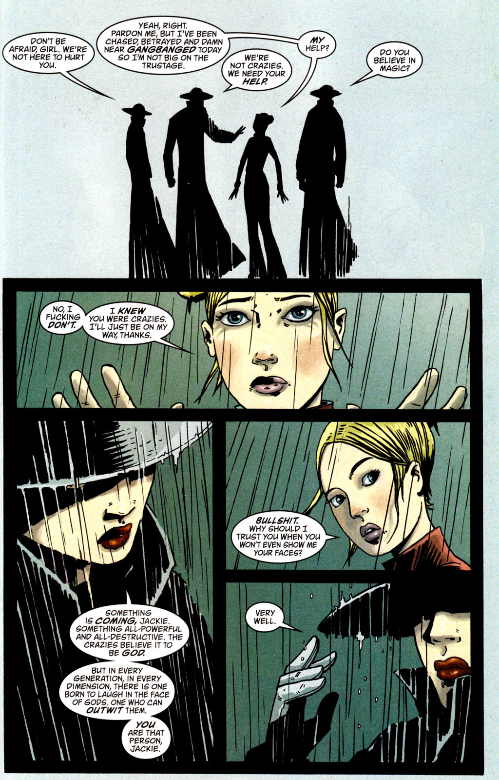 Read online Books of Magick: Life During Wartime comic -  Issue #13 - 22