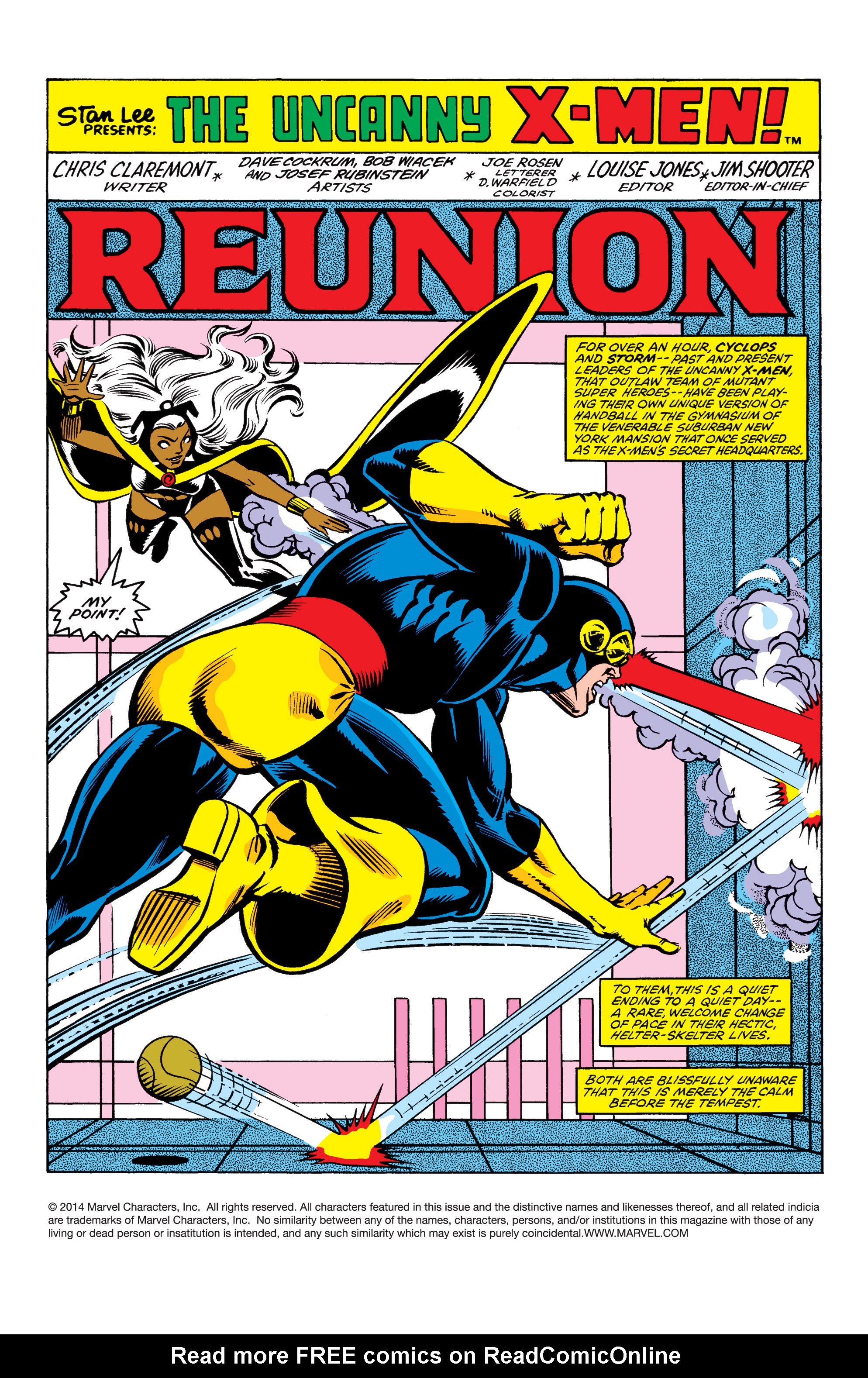 Read online Uncanny X-Men (1963) comic -  Issue #154 - 2