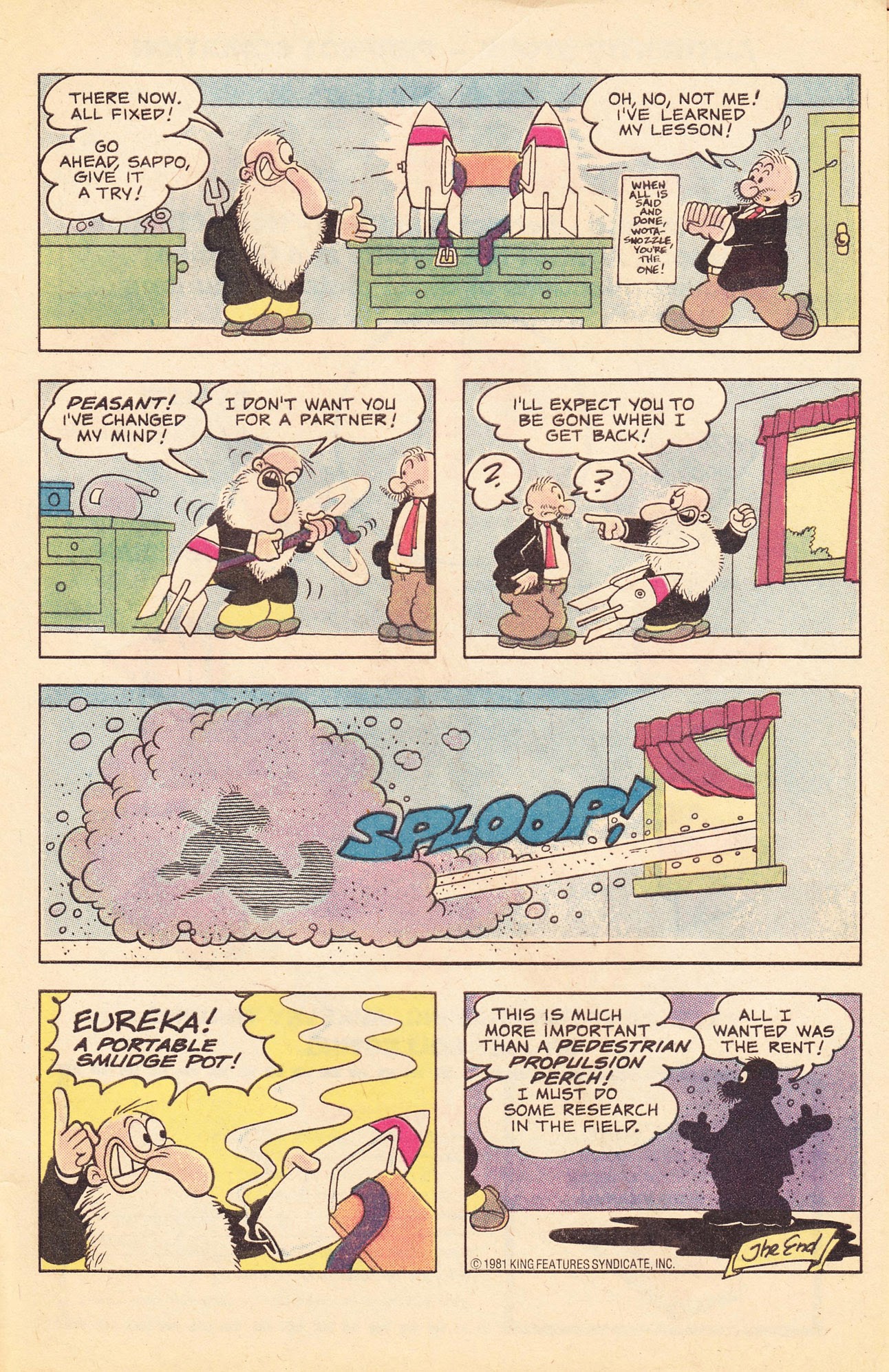 Read online Popeye (1948) comic -  Issue #183 - 33