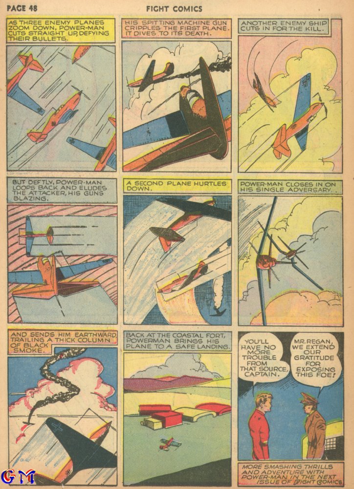 Read online Fight Comics comic -  Issue #11 - 50