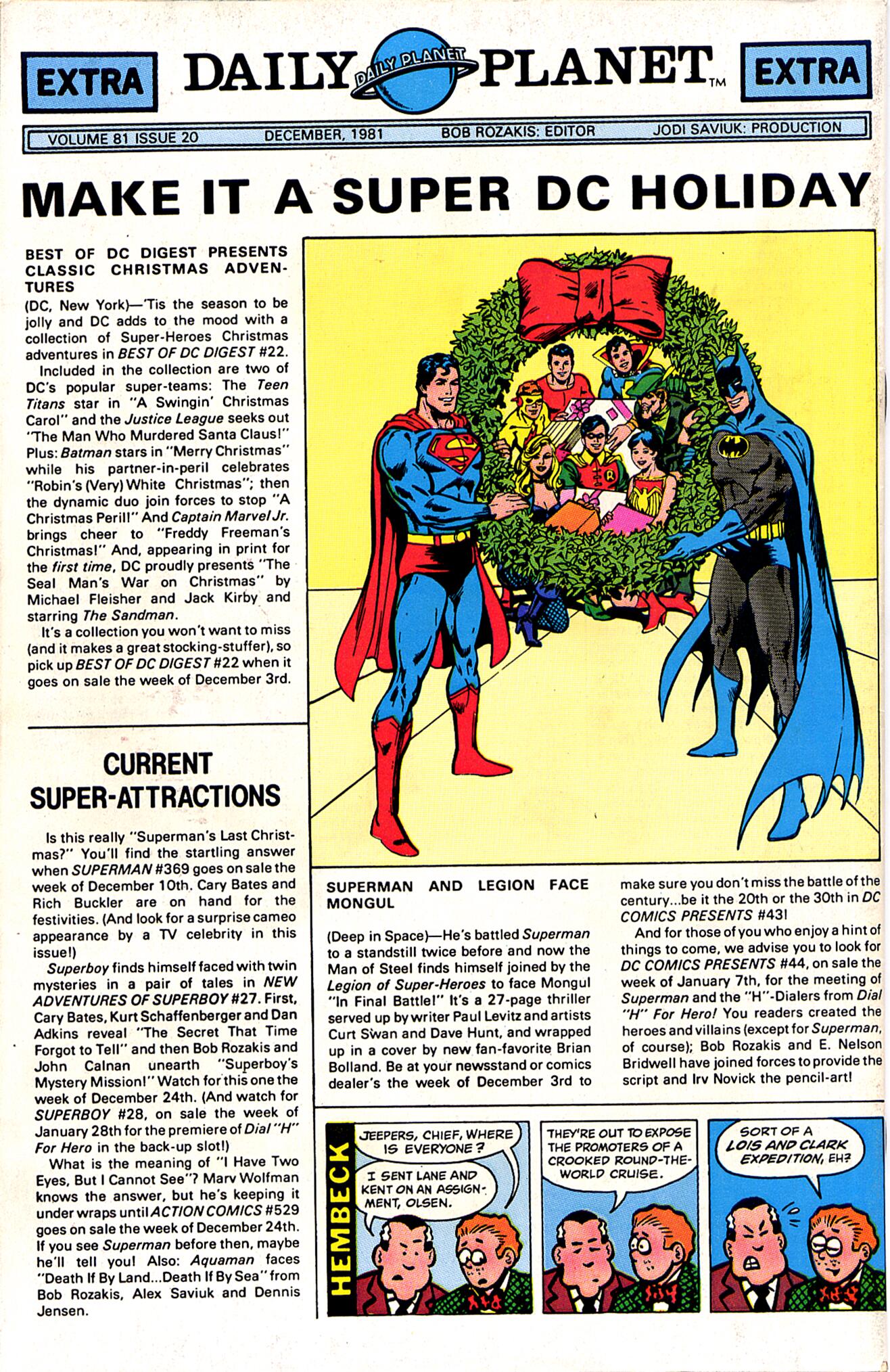 Read online The Superman Family comic -  Issue #216 - 52
