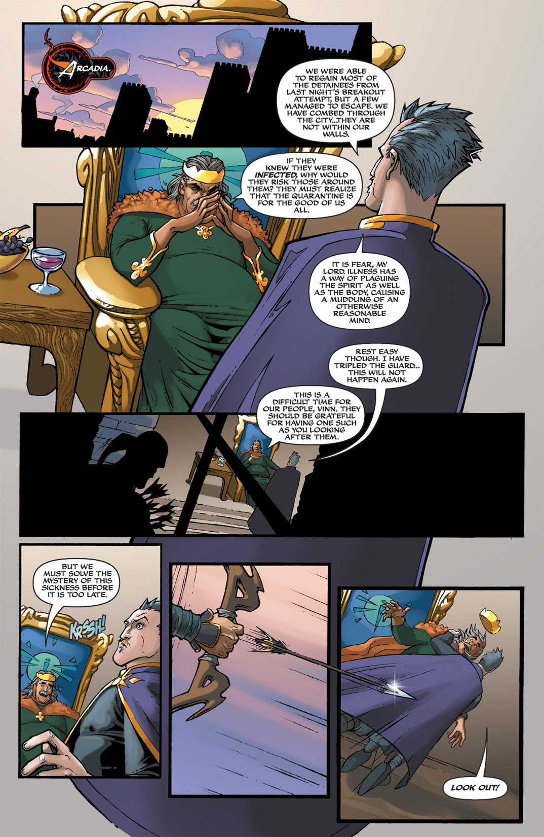 Read online Michael Turner's Soulfire: Shadow Magic comic -  Issue #2 - 8