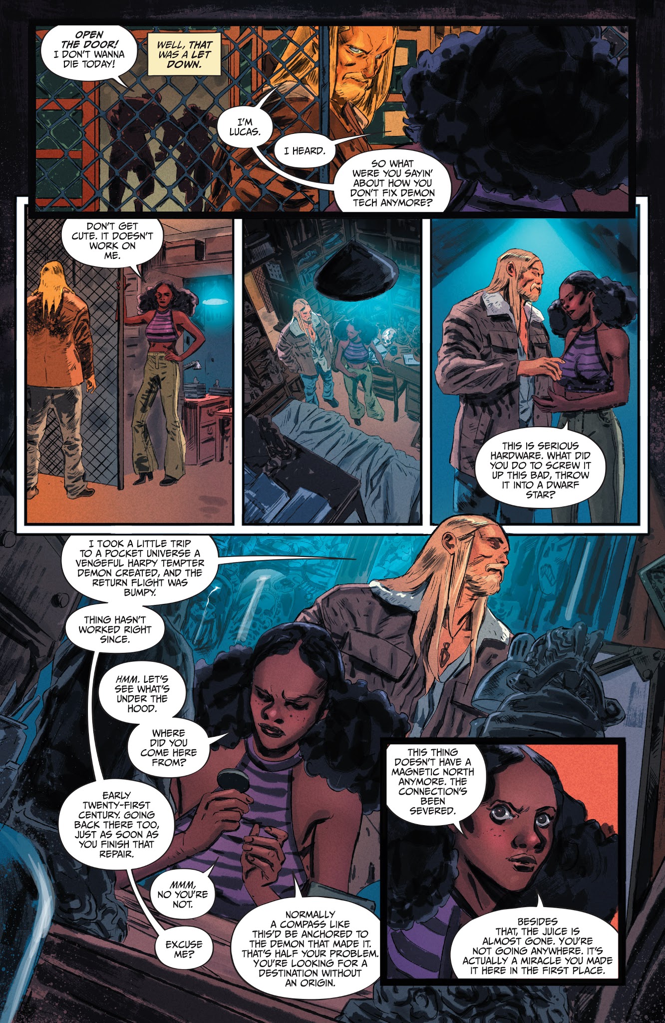 Read online Lucas Stand: Inner Demons comic -  Issue #1 - 10