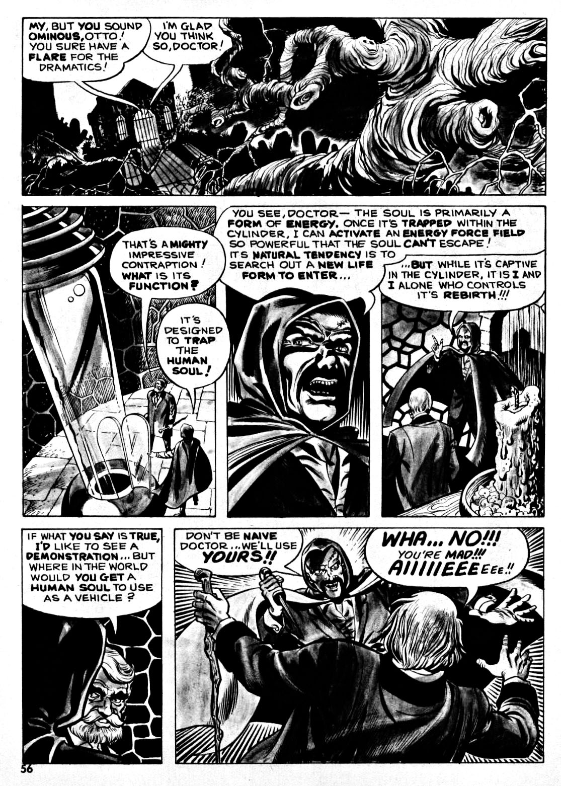 Read online Nightmare (1970) comic -  Issue #8 - 55