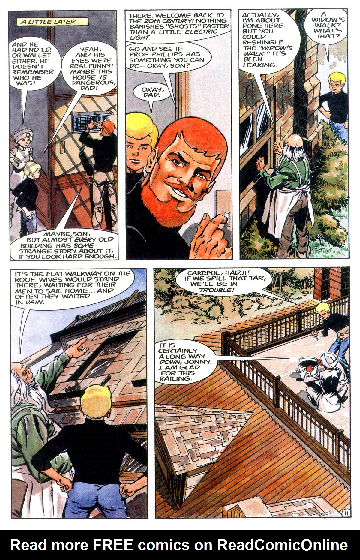 Read online Jonny Quest comic -  Issue #13 - 14