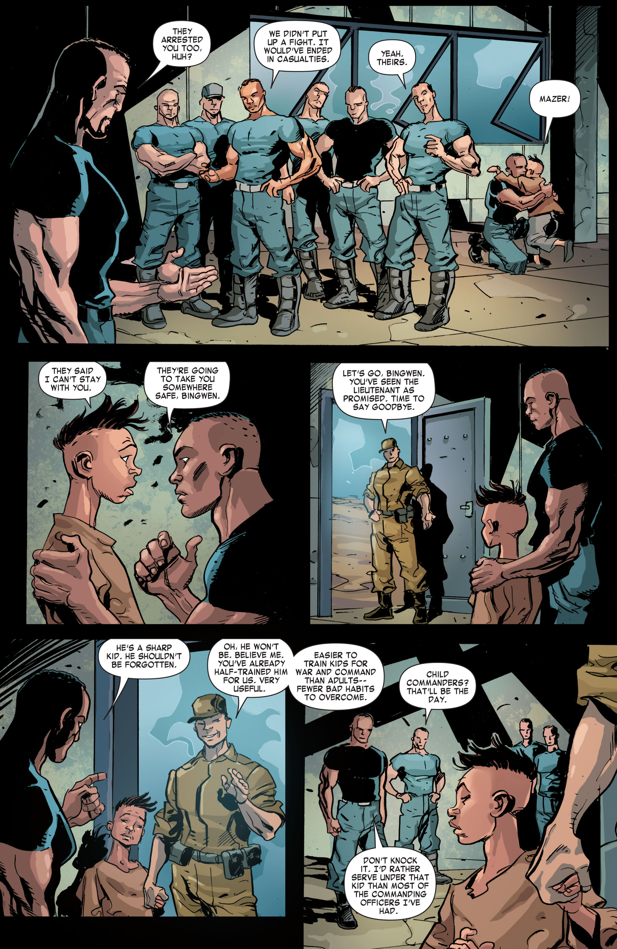 Read online Formic Wars: Burning Earth comic -  Issue #7 - 10