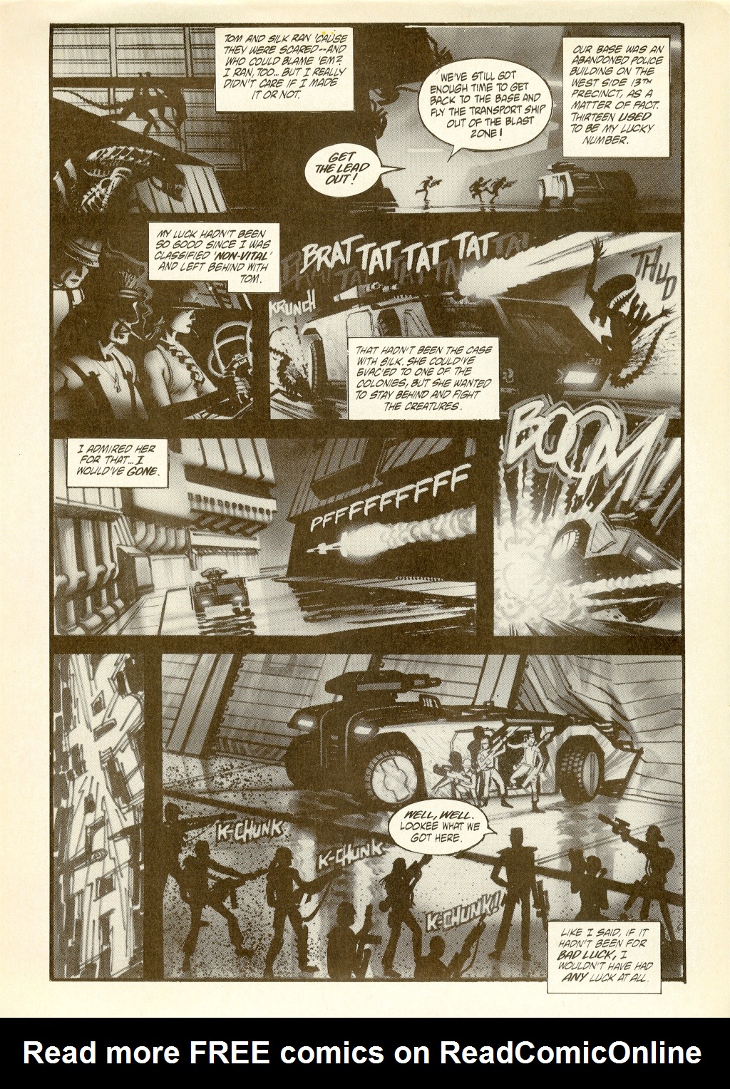 Read online Aliens: Countdown comic - Issue #1