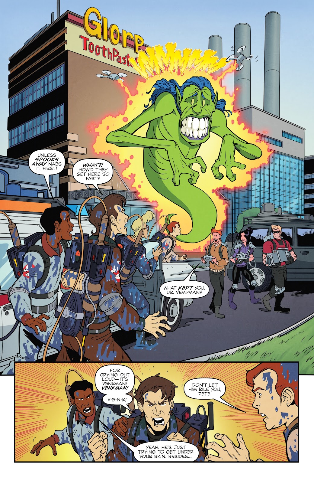 Read online Ghostbusters 35th Anniversary: The Real Ghostbusters comic -  Issue # Full - 10