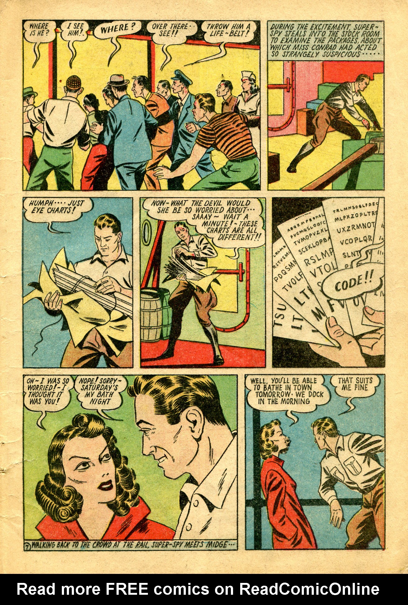 Read online Super Spy (1940) comic -  Issue #2 - 4