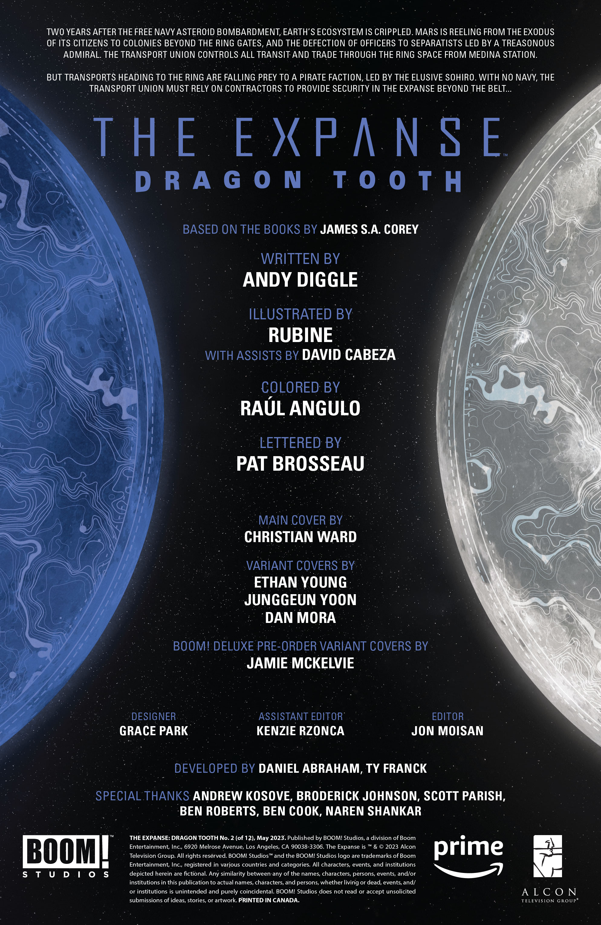 Read online The Expanse: Dragon Tooth comic -  Issue #2 - 2